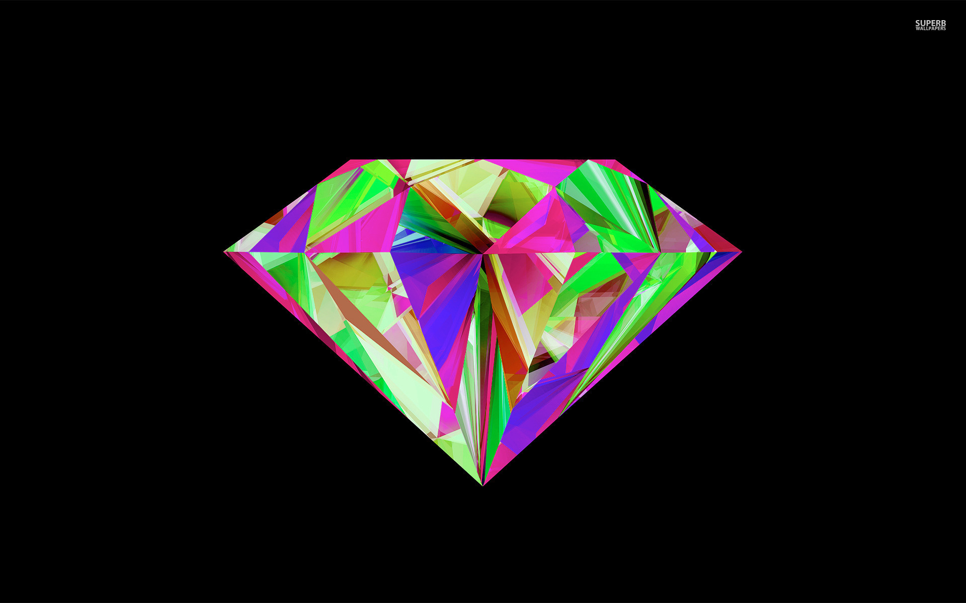 Разноцветные бриллианты