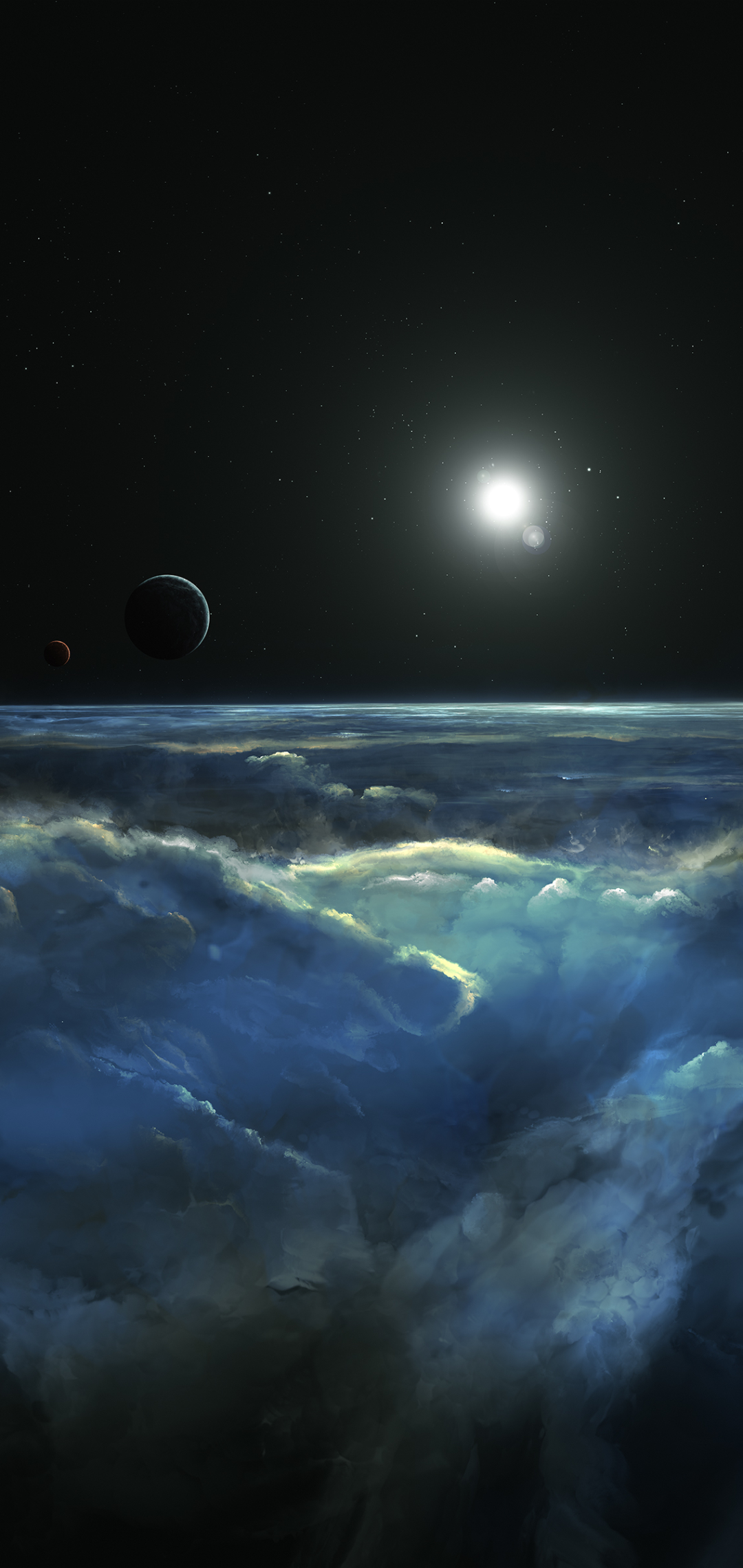 cosmos, atmosphere, sci fi, planetscape, space, planet HD wallpaper