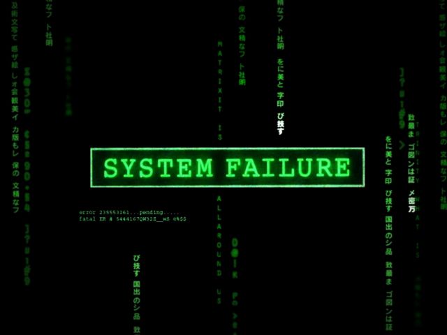 matrix, system falture, technology, hacker lock screen backgrounds