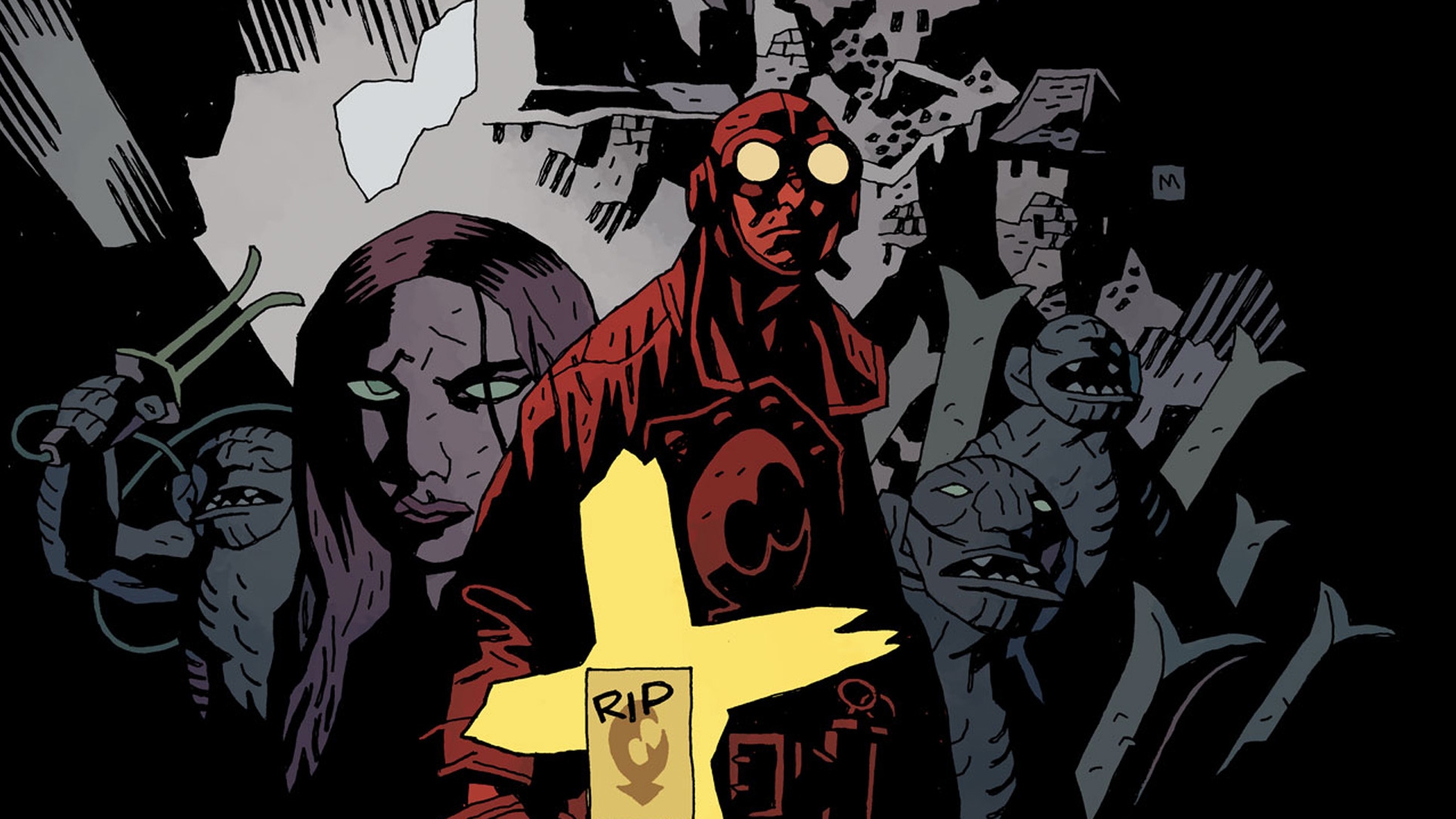 Celebrate HELLBOY With These Exclusive BTS Images From Upcoming New Edition  of BPRD: VAMPIRE