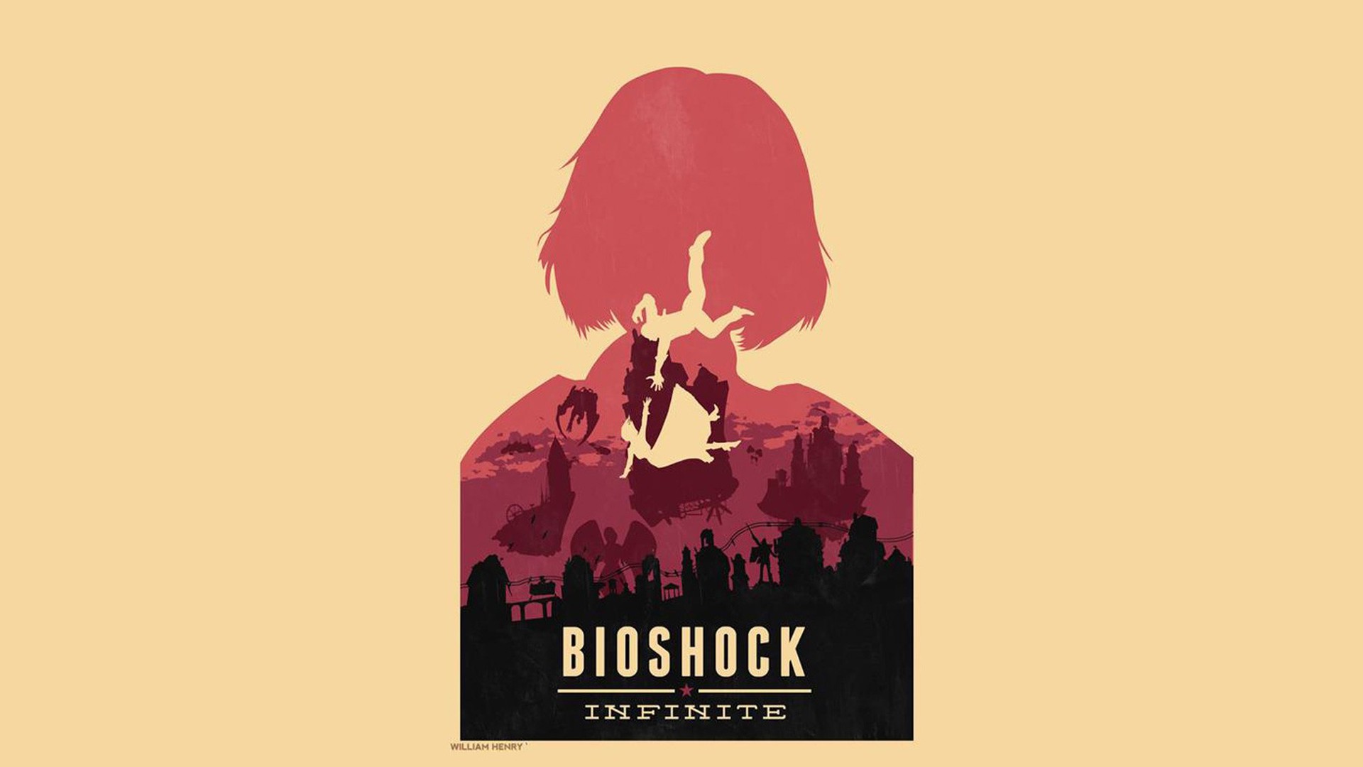 HD wallpaper woman carrying girl digital wallpaper BioShock BioShock  Infinite  Wallpaper Flare