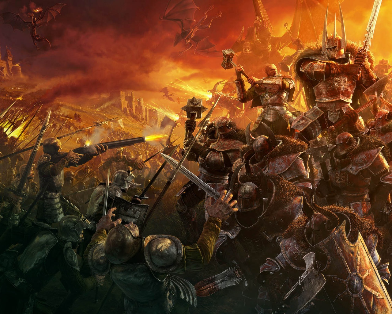 Warhammer total War Постер