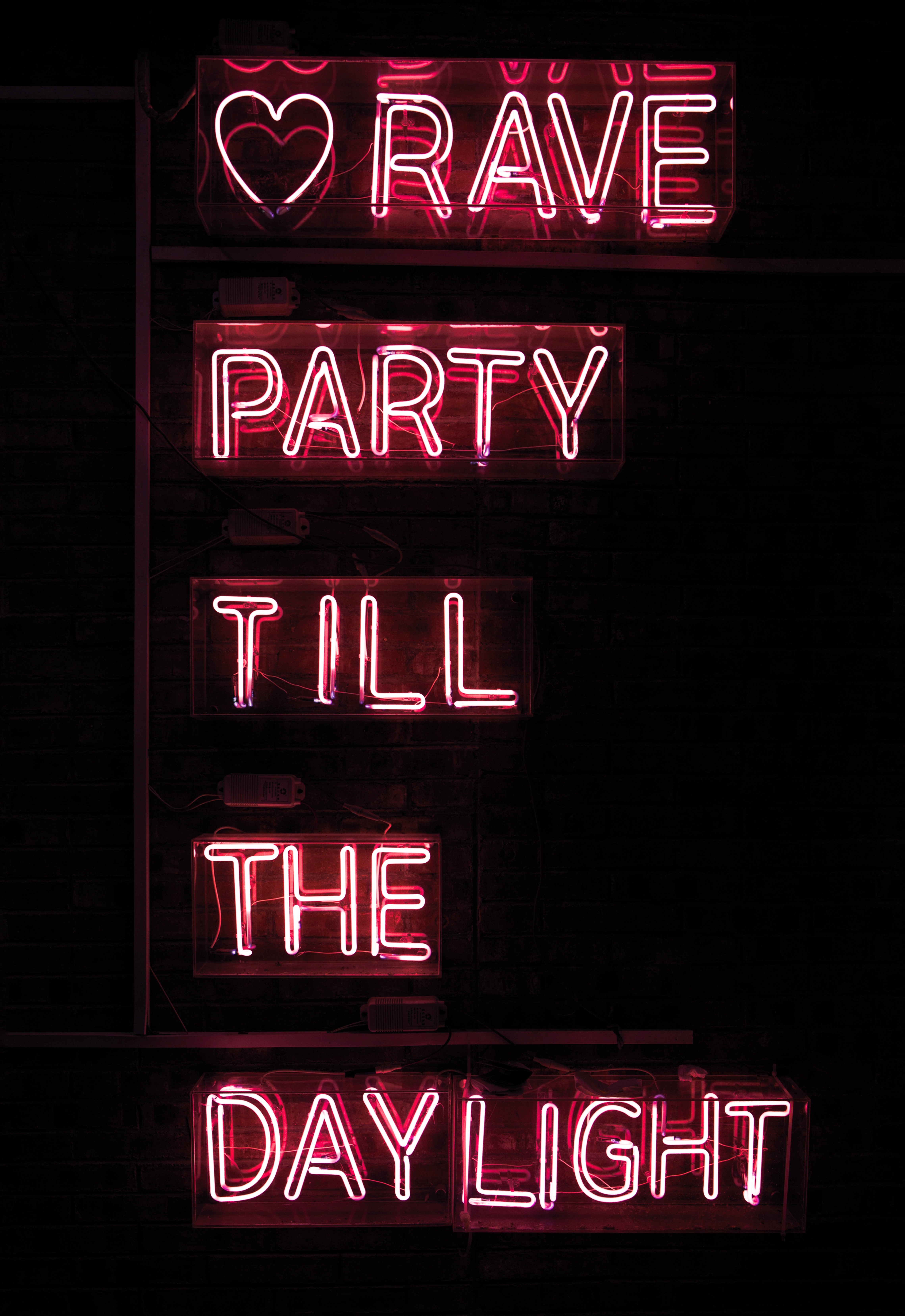 Download mobile wallpaper Sign, Signboard, Light, Inscription, Shine, Words, Neon for free.