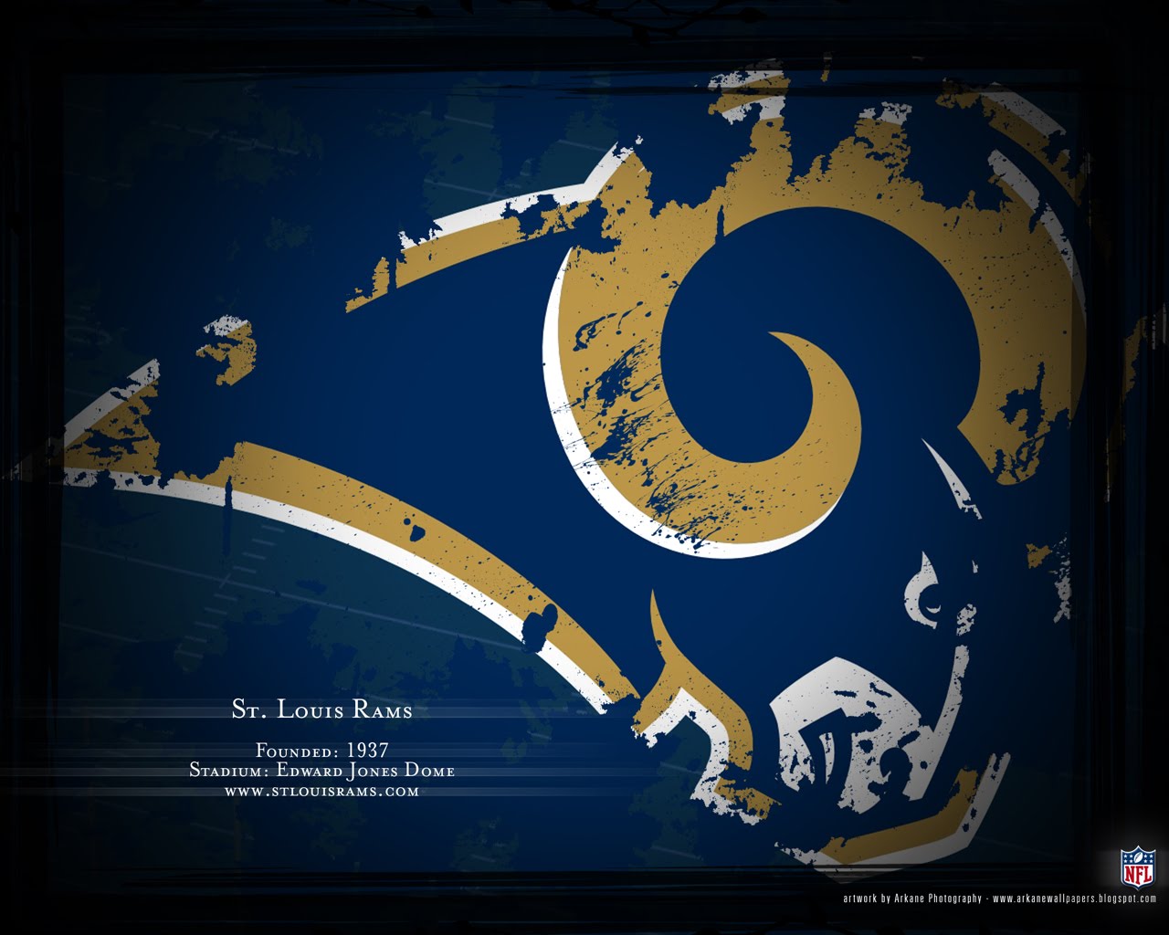 High Definition Los Angeles Rams background