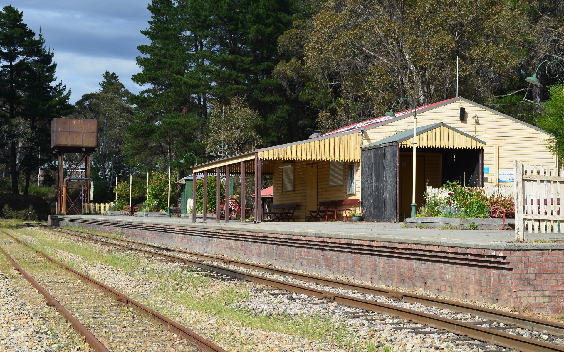 man made, clarence railway station, building, lithgow, railroad, train station Free Stock Photo