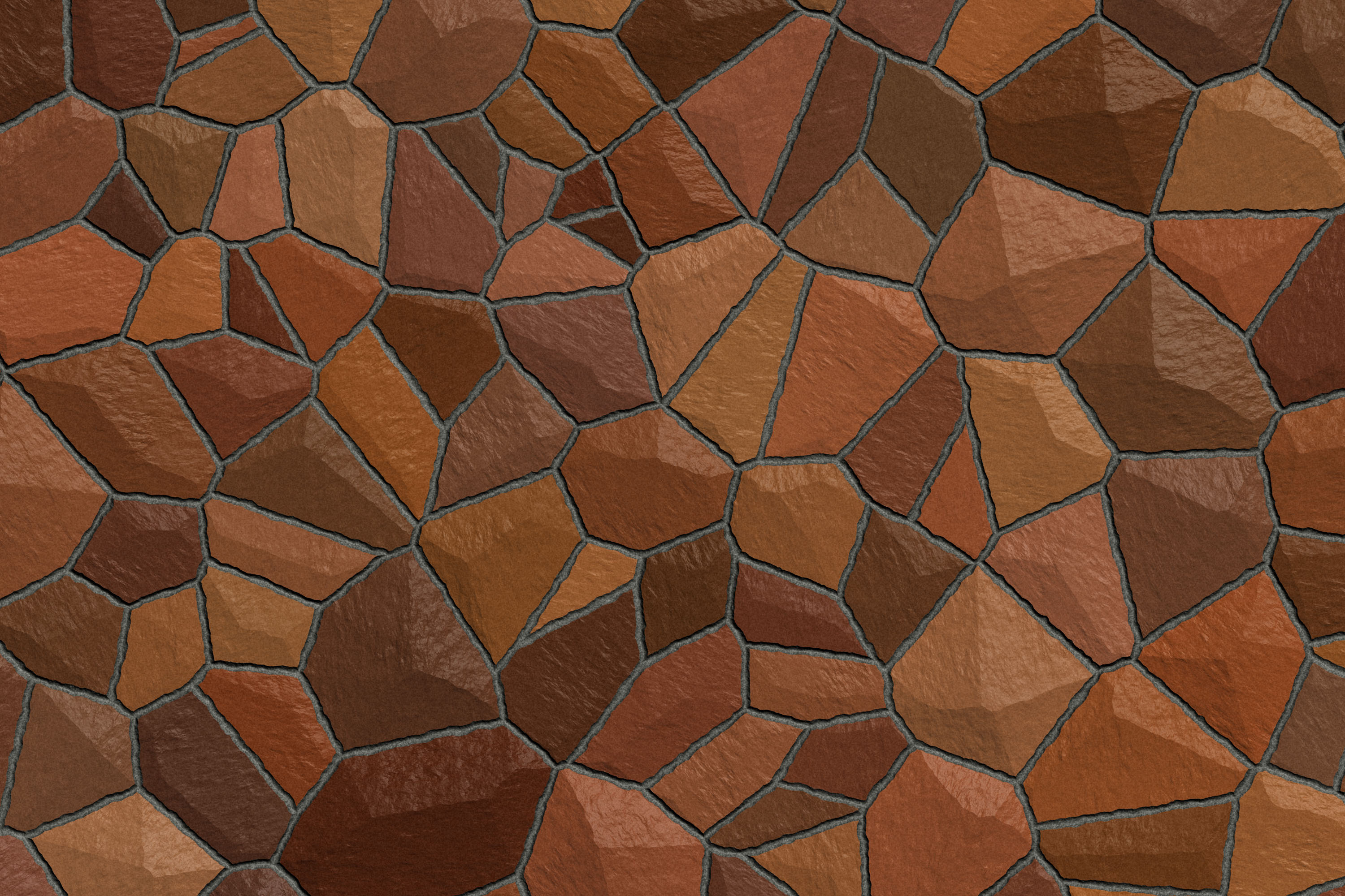 Download mobile wallpaper Abstract, Pattern, Texture, Brown, Mosaic for free.