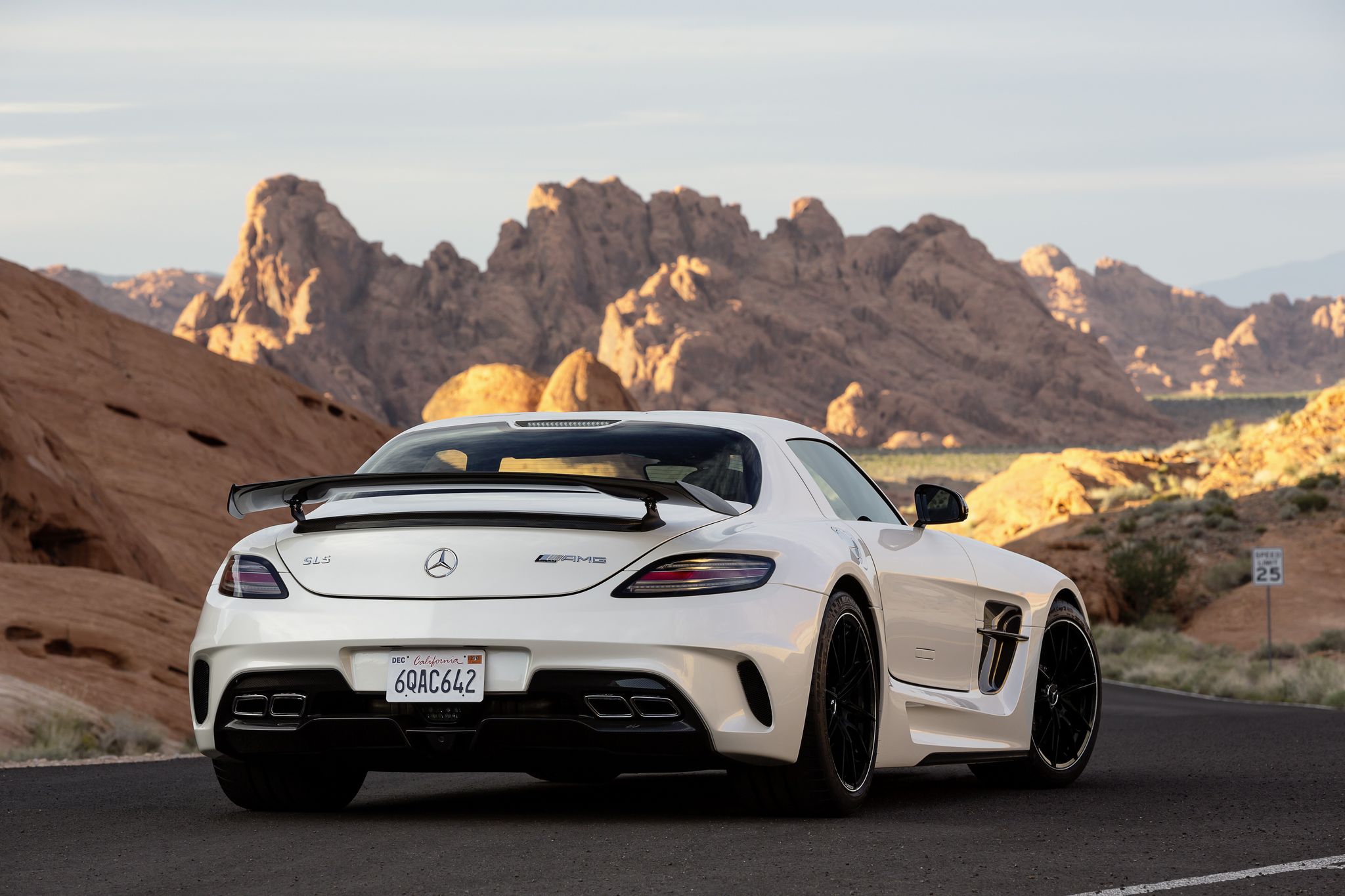 Mercedes Benz SLS AMG 4k