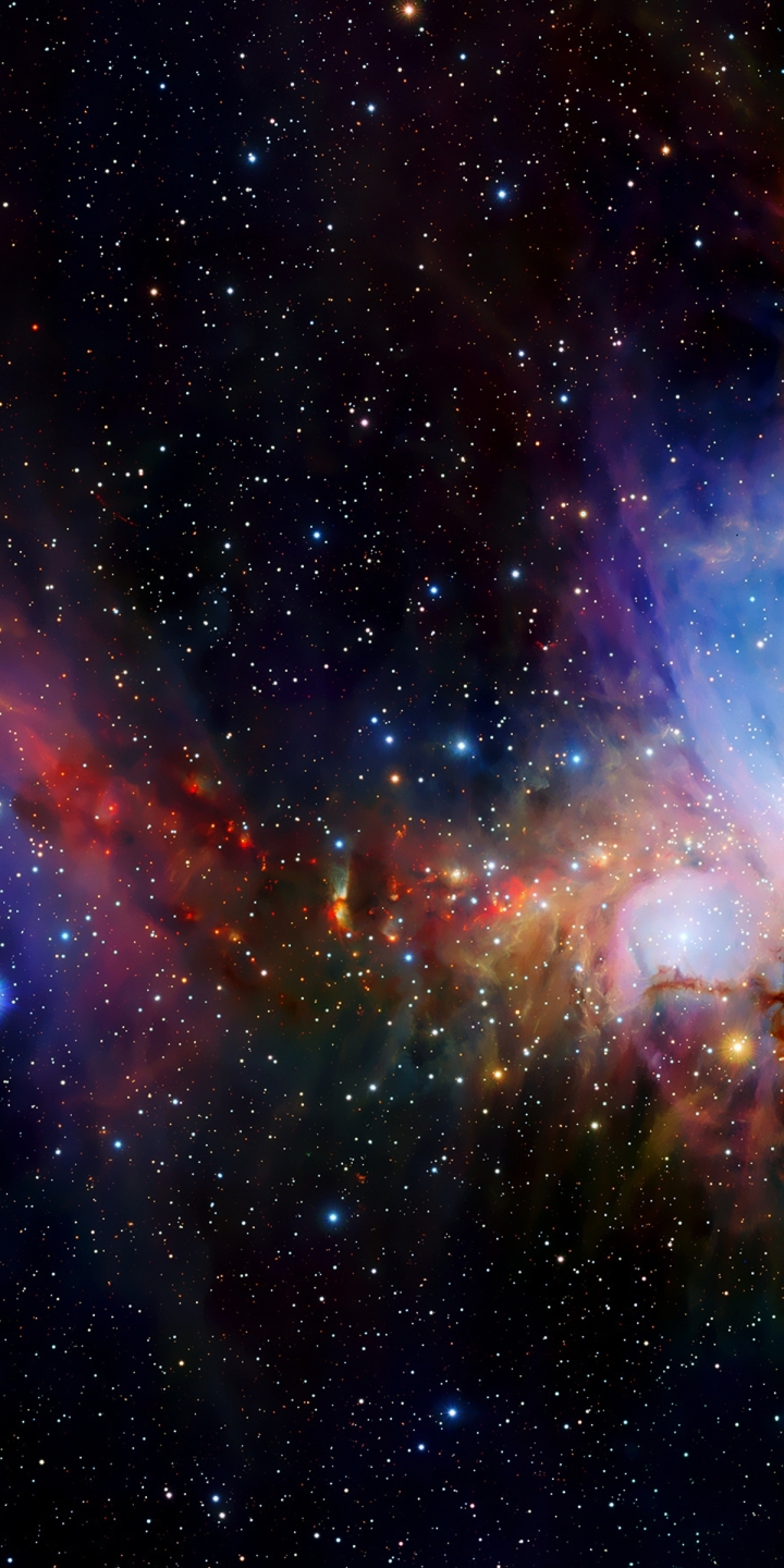 sci fi, nebula, orion nebula, space, stars Full HD