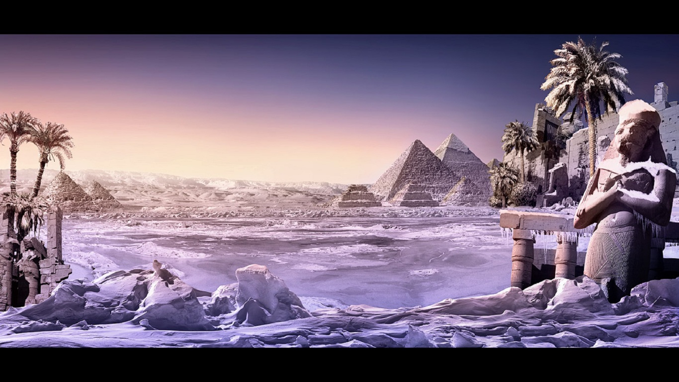 artistic, egyptian, egypt, pyramid HD wallpaper