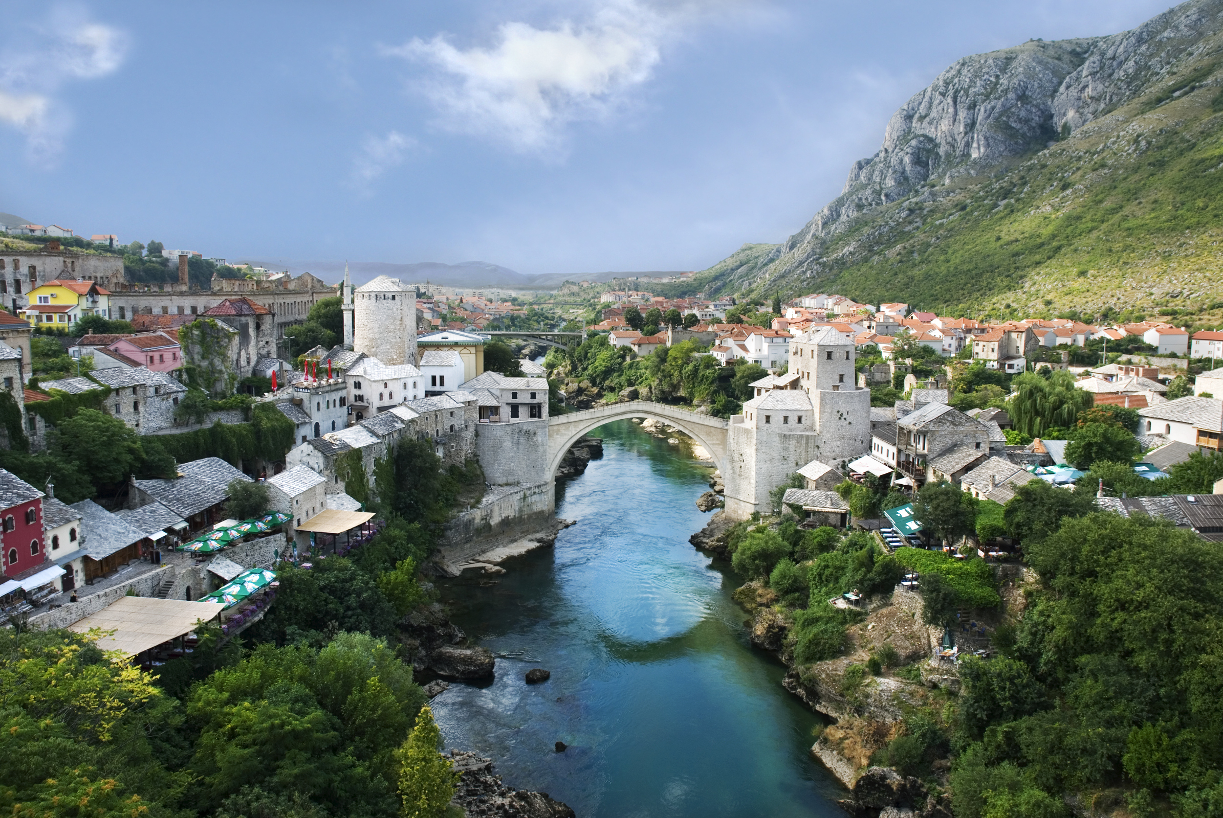 man made, mostar, towns images