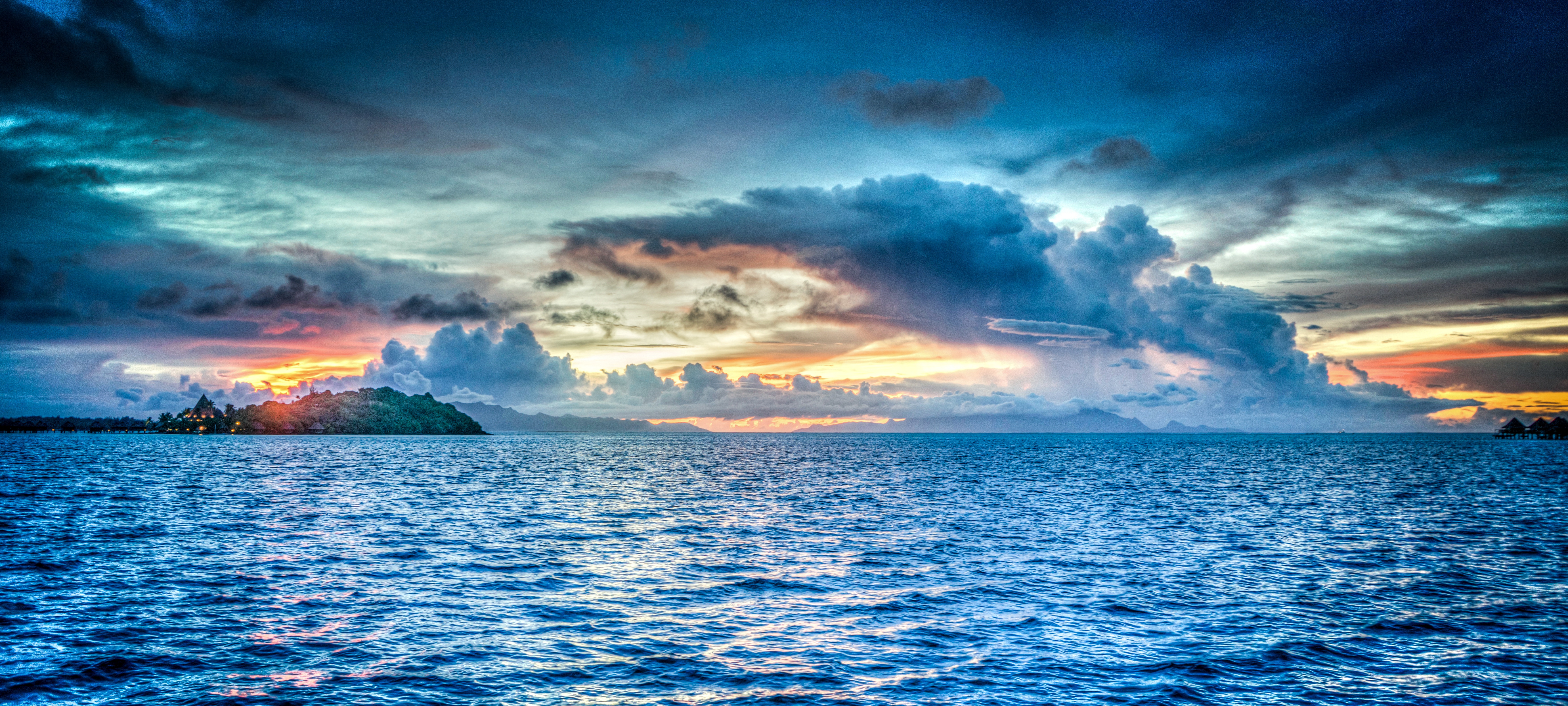 Die besten Bora Bora-Hintergründe für den Telefonbildschirm
