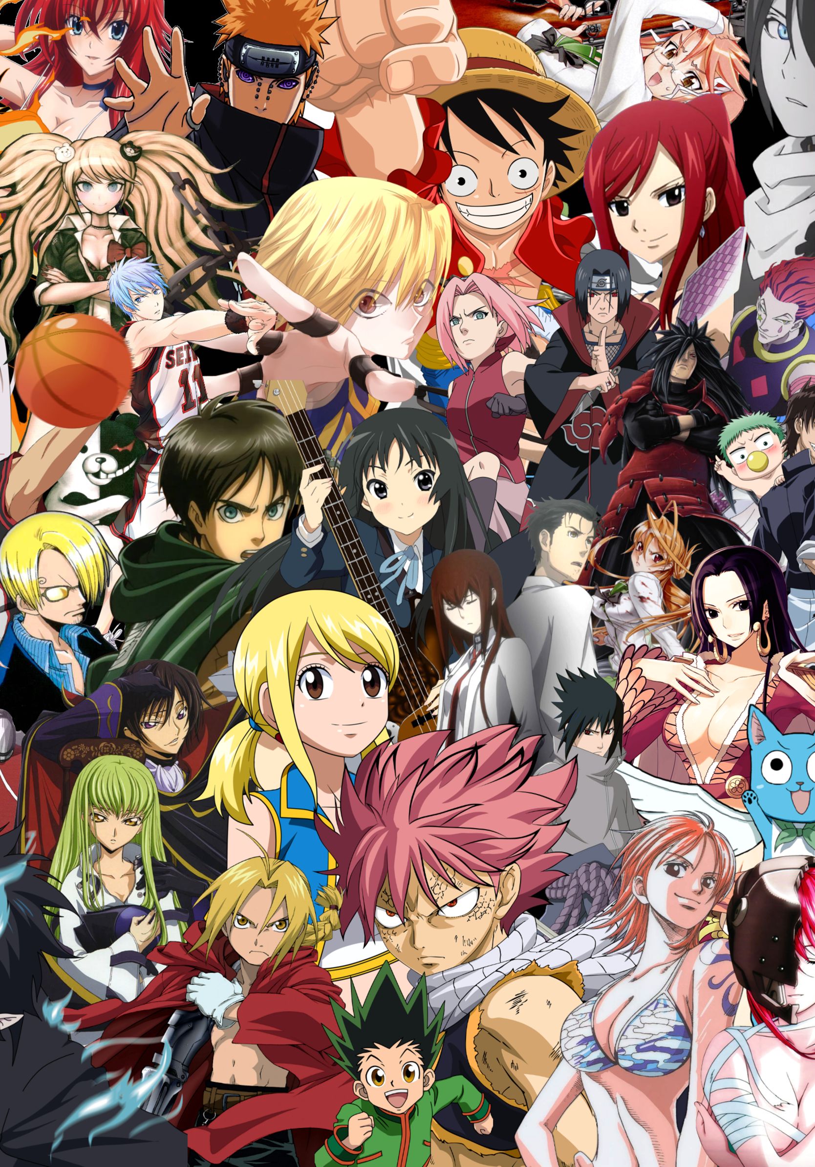 Anime Crossover Manga Series Wallpaper HD 105290 - Baltana-demhanvico.com.vn