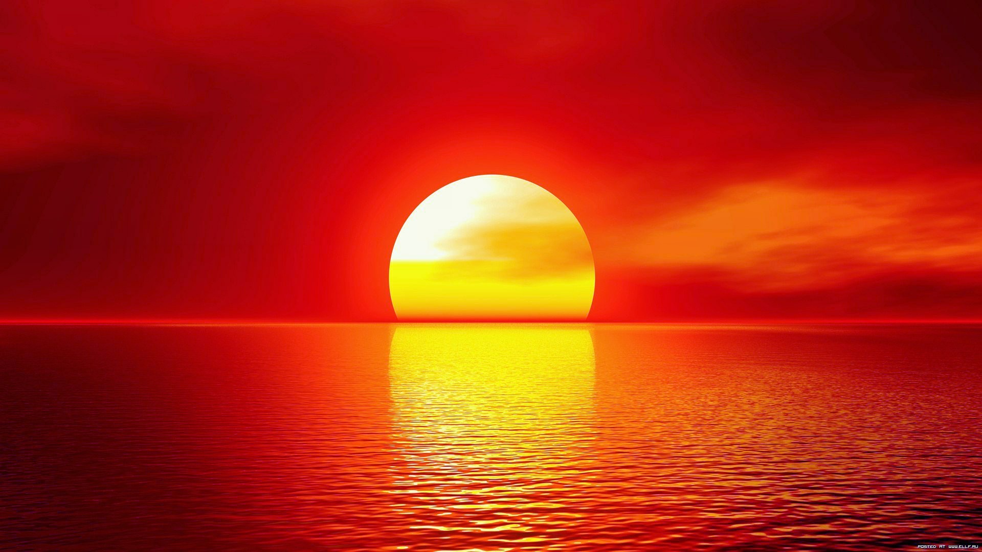 Download mobile wallpaper Landscape, Sun, Sunset, Sea for free.