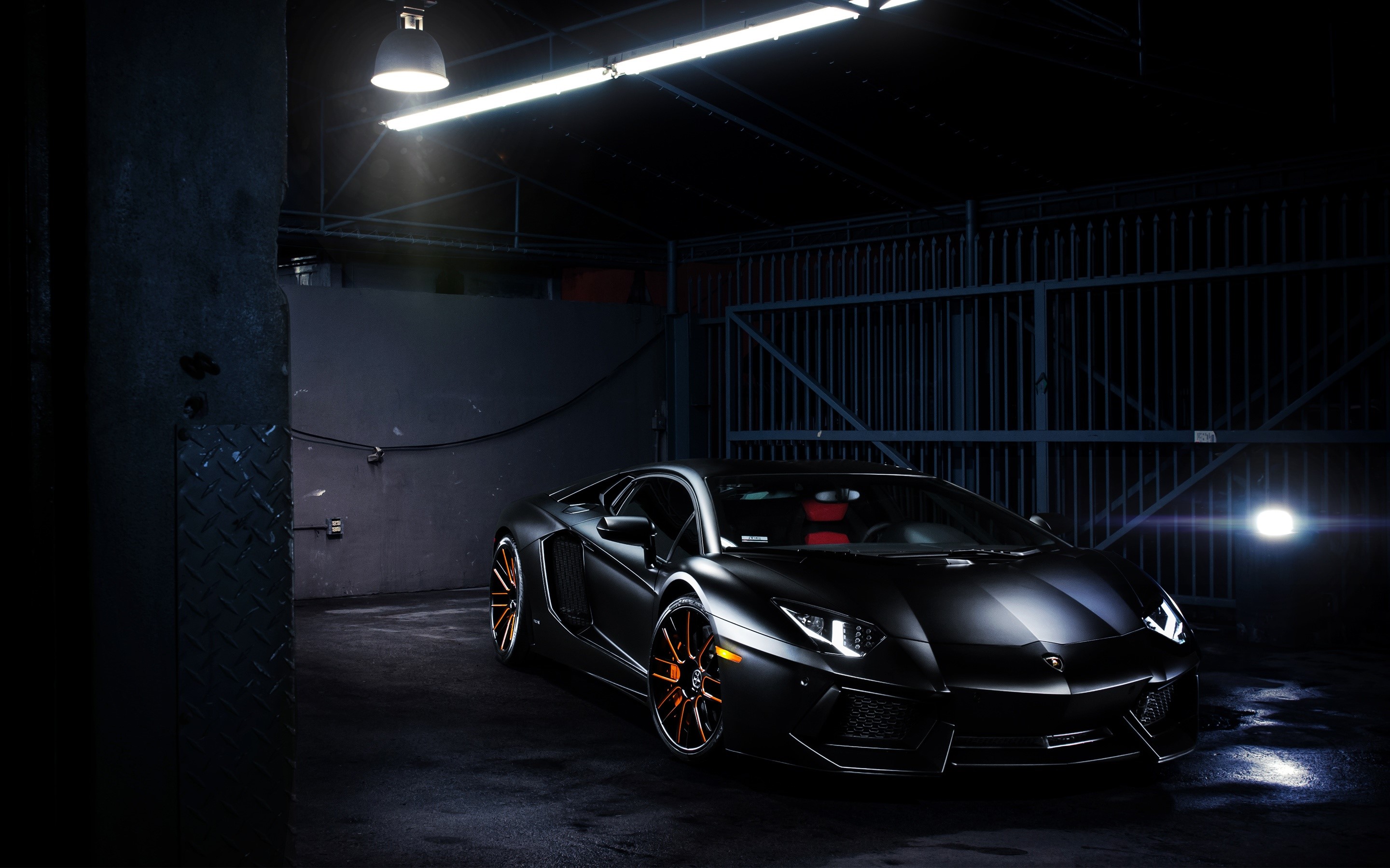 Black Lamborghini 4k