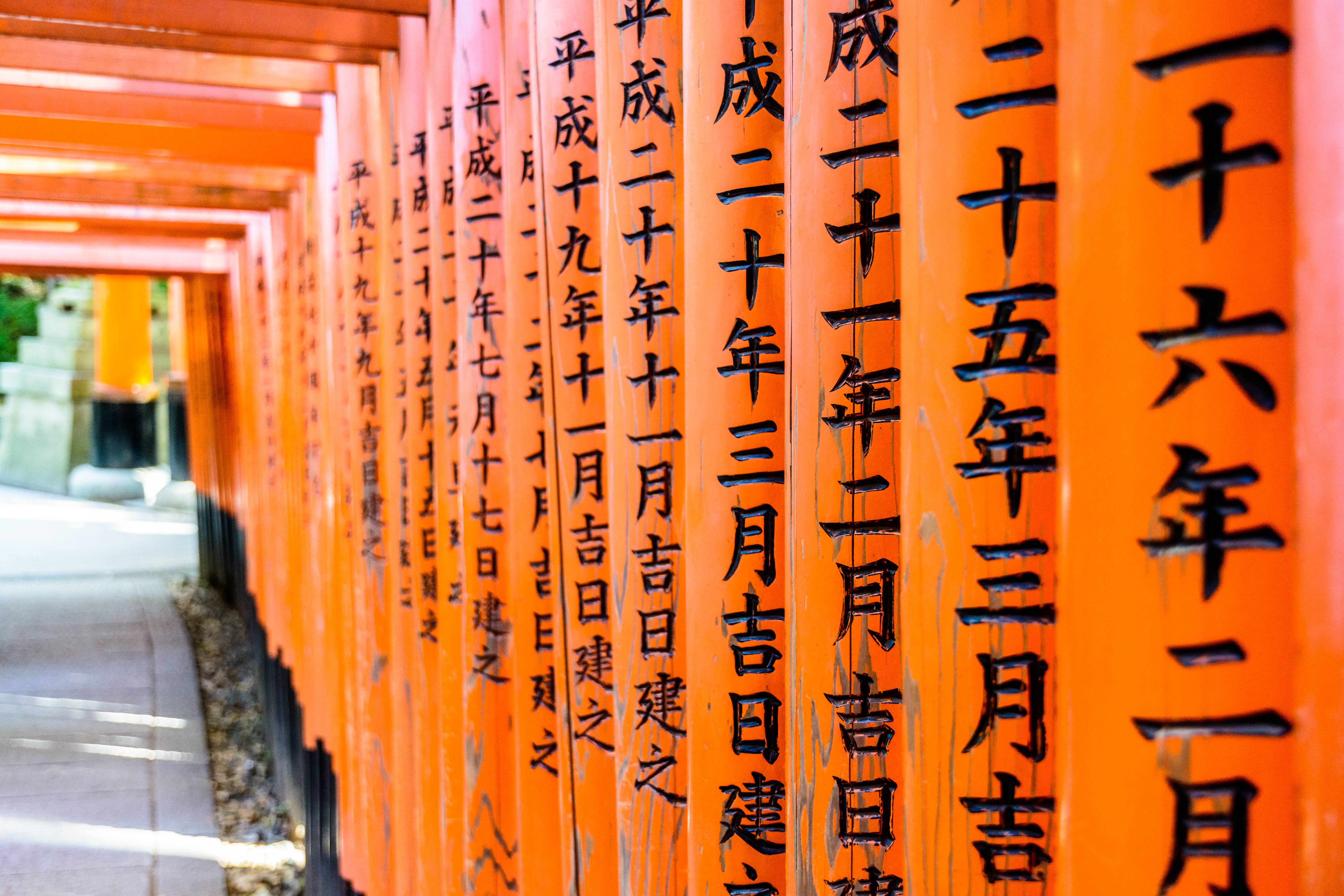 988973 baixar papel de parede fushimi inari taisha, religioso, japão, quioto, templo, torii - protetores de tela e imagens gratuitamente