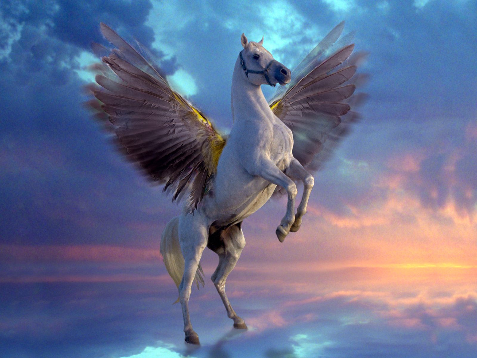 Мифический крылатый конь Пегас