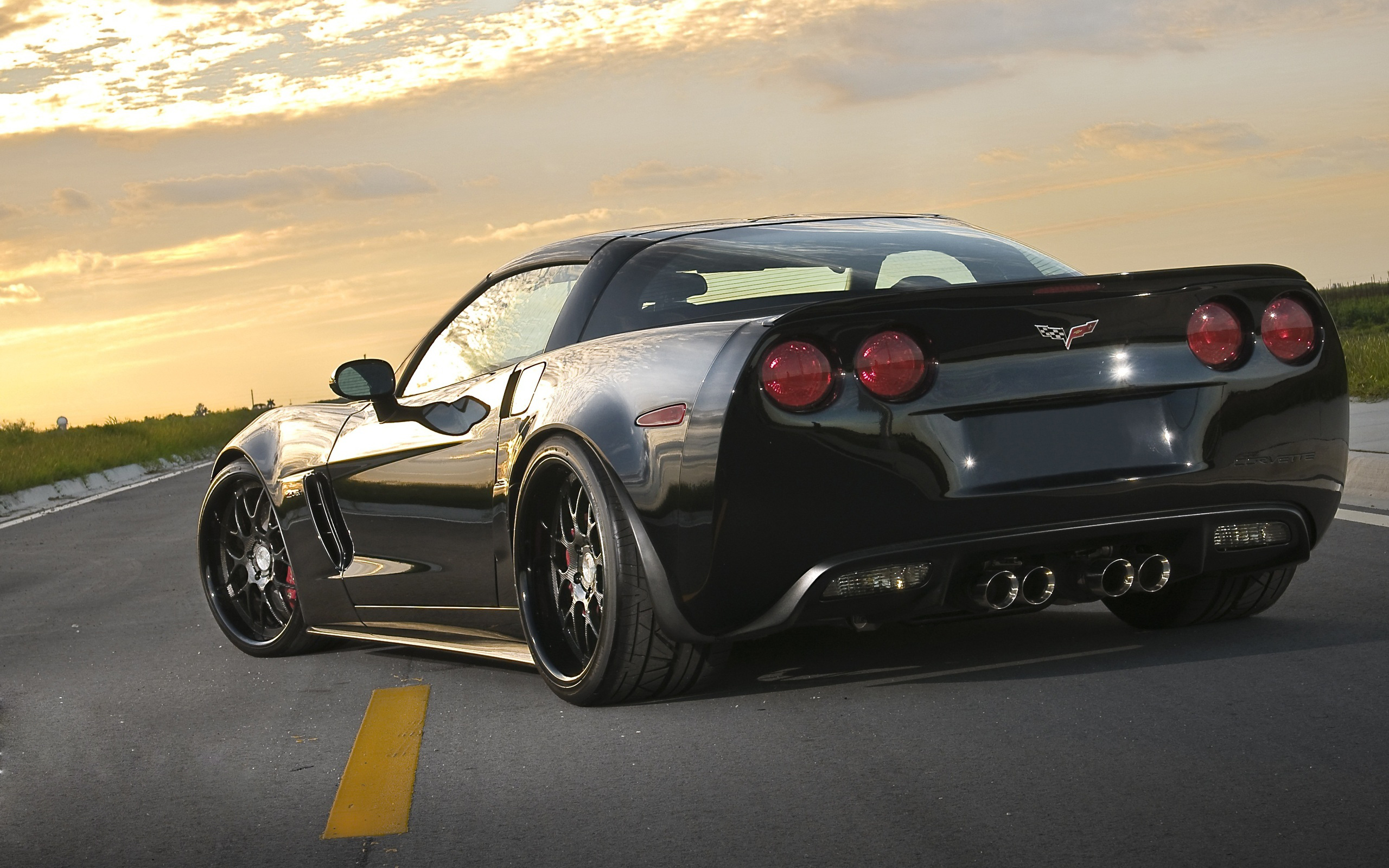 Chevrolet Corvette z06 Black