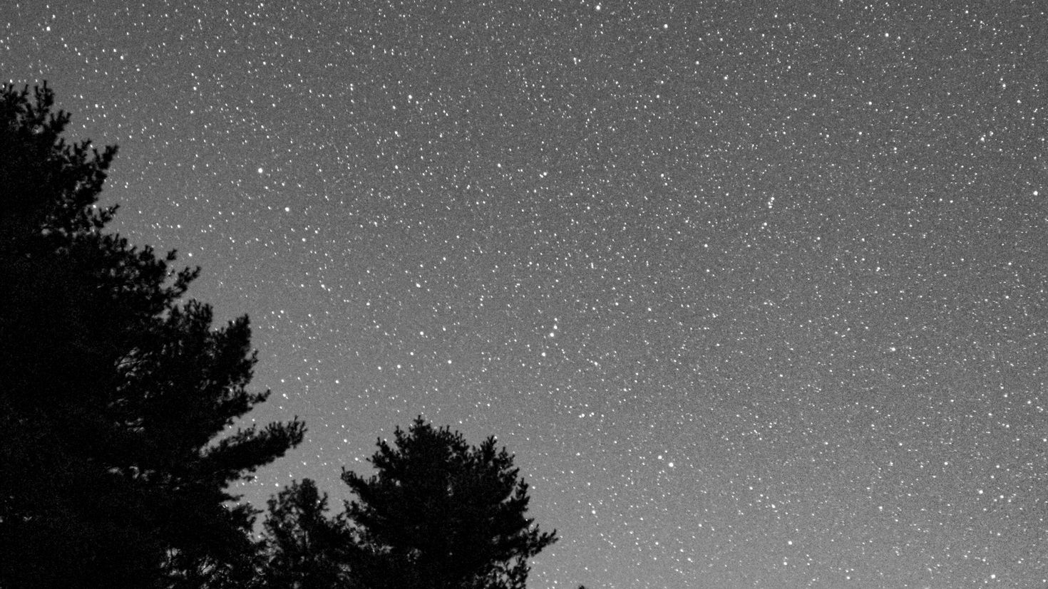 темное звездное небо картинки