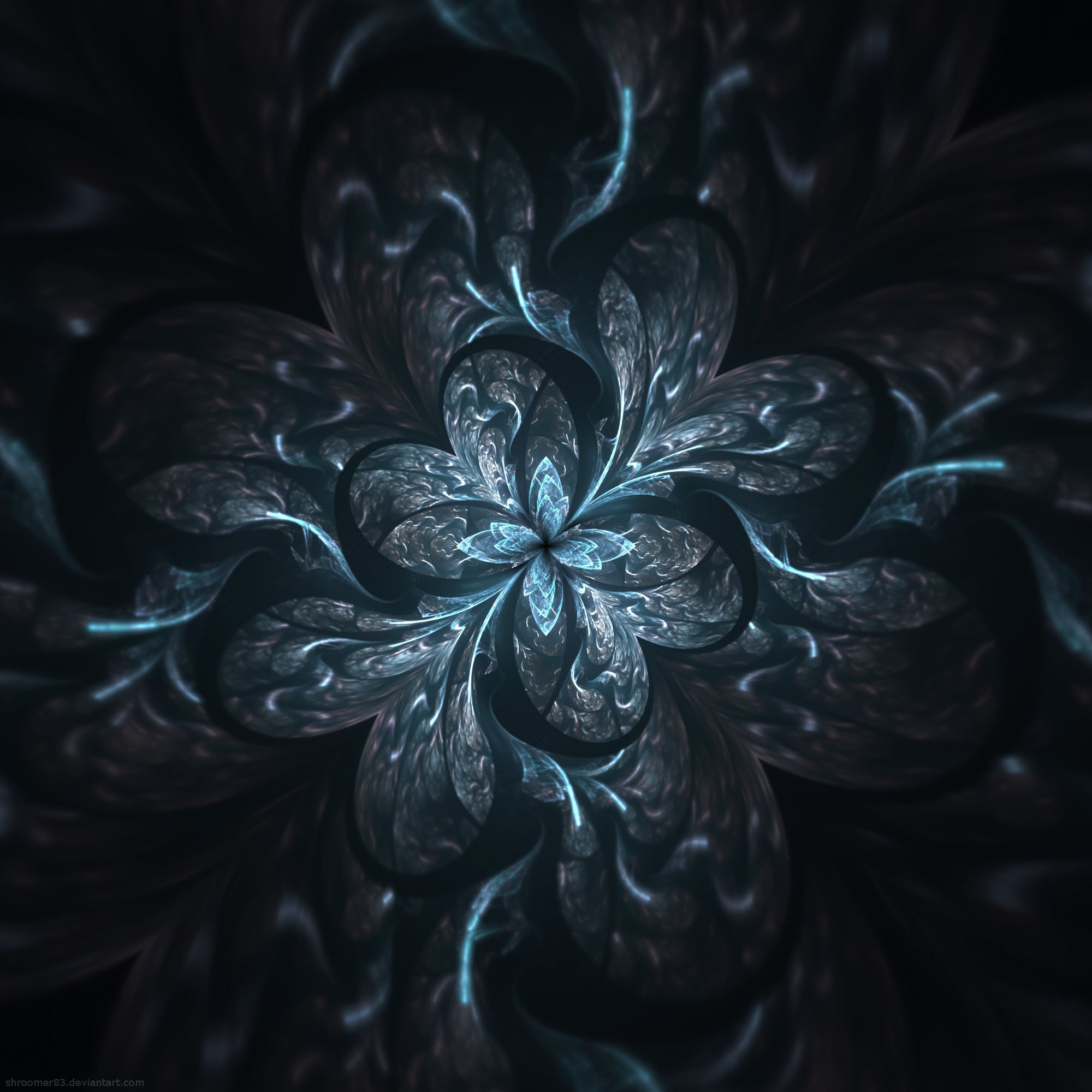 fractal, digital, abstract, pattern Full HD