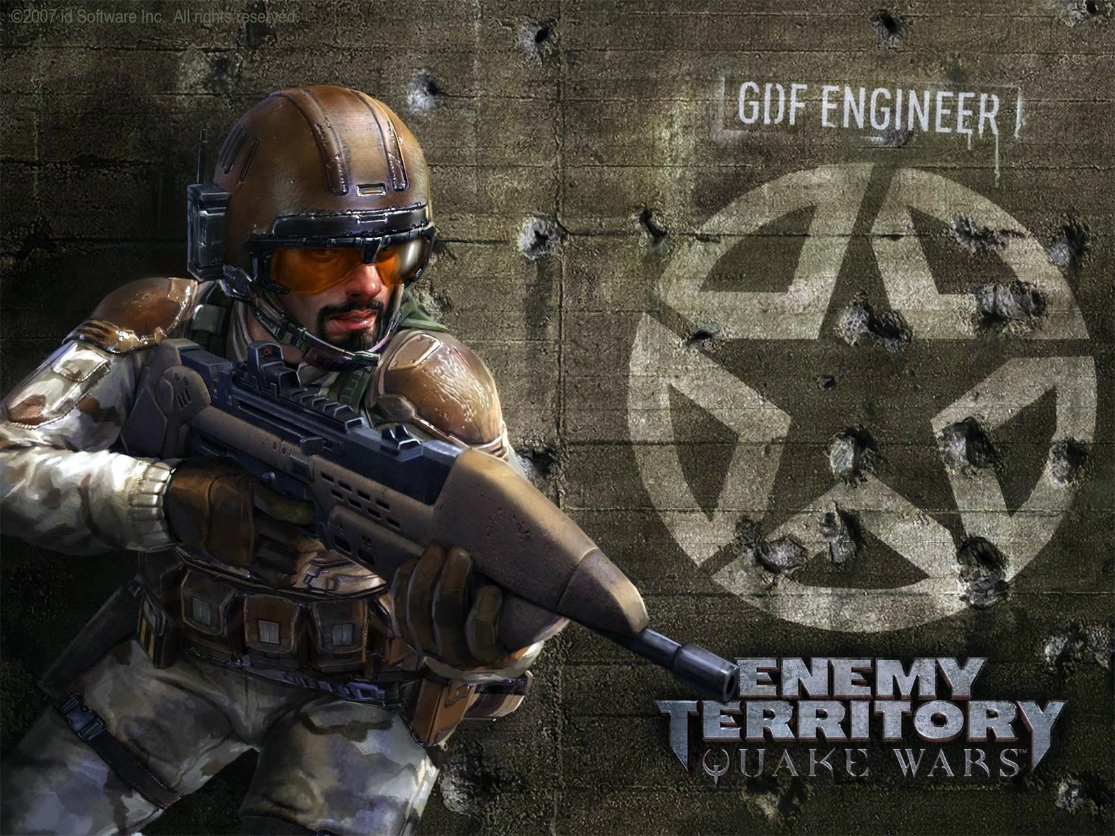 video game, enemy territory: quake wars, quake Panoramic Wallpaper