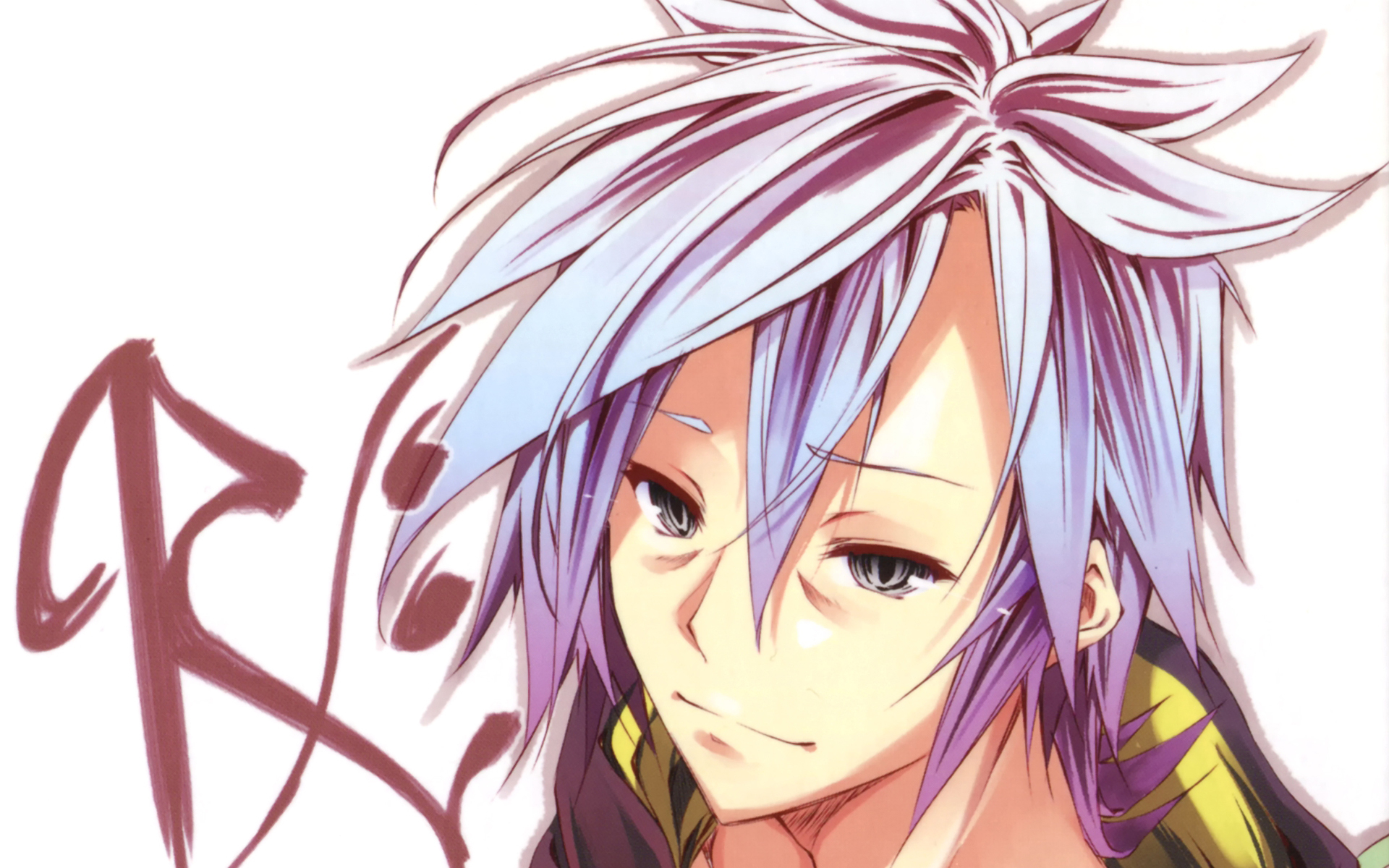 Wallpaper magic, characters, blue hair, yellow hair, bombski, No game no  life, No Game No Life : Zero, Shuvi for mobile and desktop, section сёнэн,  resolution 1920x1200 - download