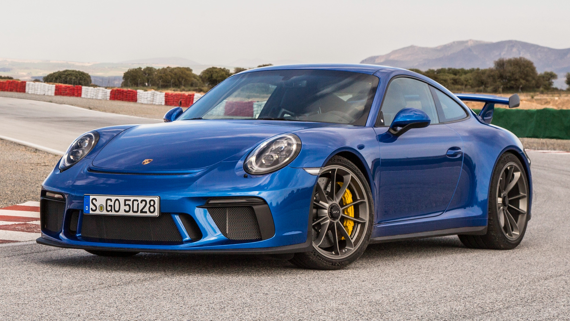 Porsche 911 gt3 Blue