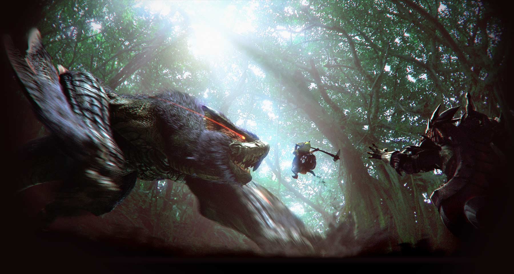 monster hunter, nargacuga (monster hunter), video game HD wallpaper