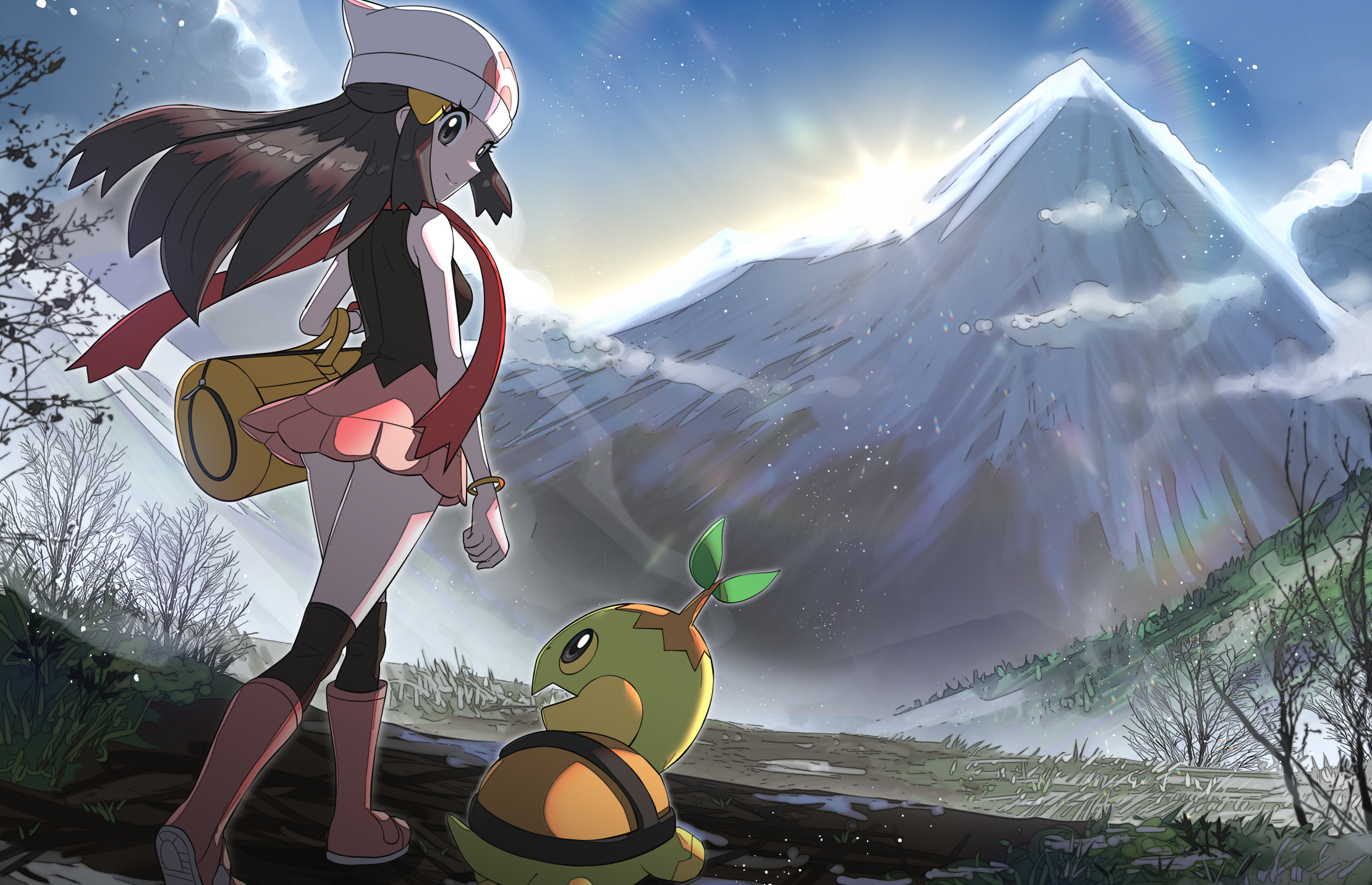 Dawn, Pokémon Wallpapers - Top Free Dawn, Pokémon Backgrounds -  WallpaperAccess