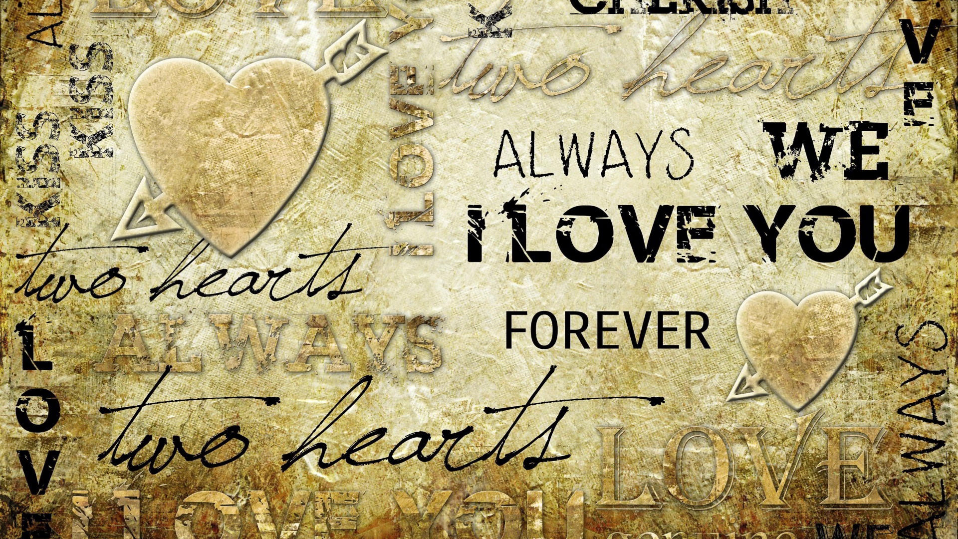 love, artistic, heart Smartphone Background