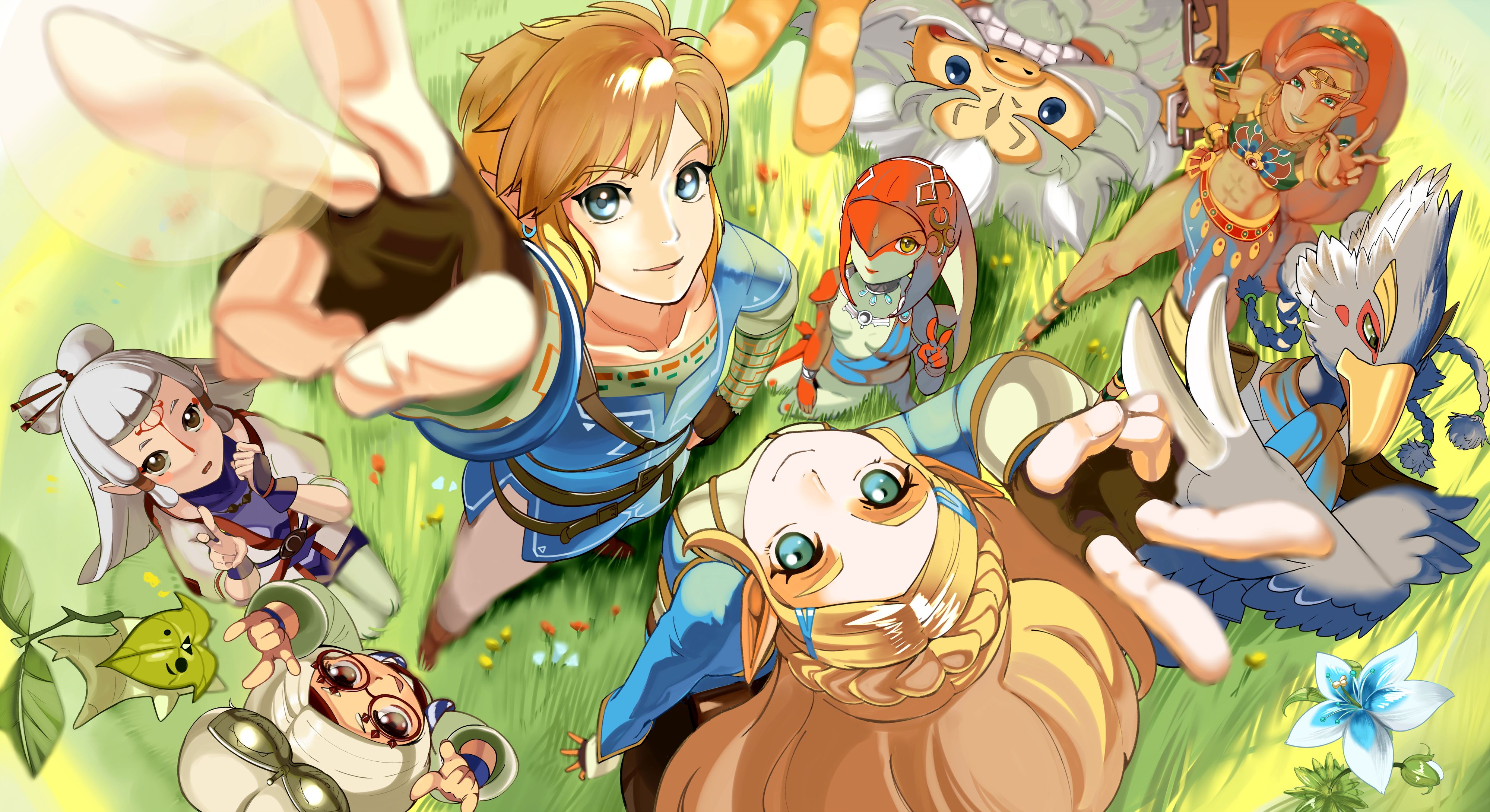 Beautiful Link Zelda Desktop Wallpaper - Zelda Wallpaper Desktop