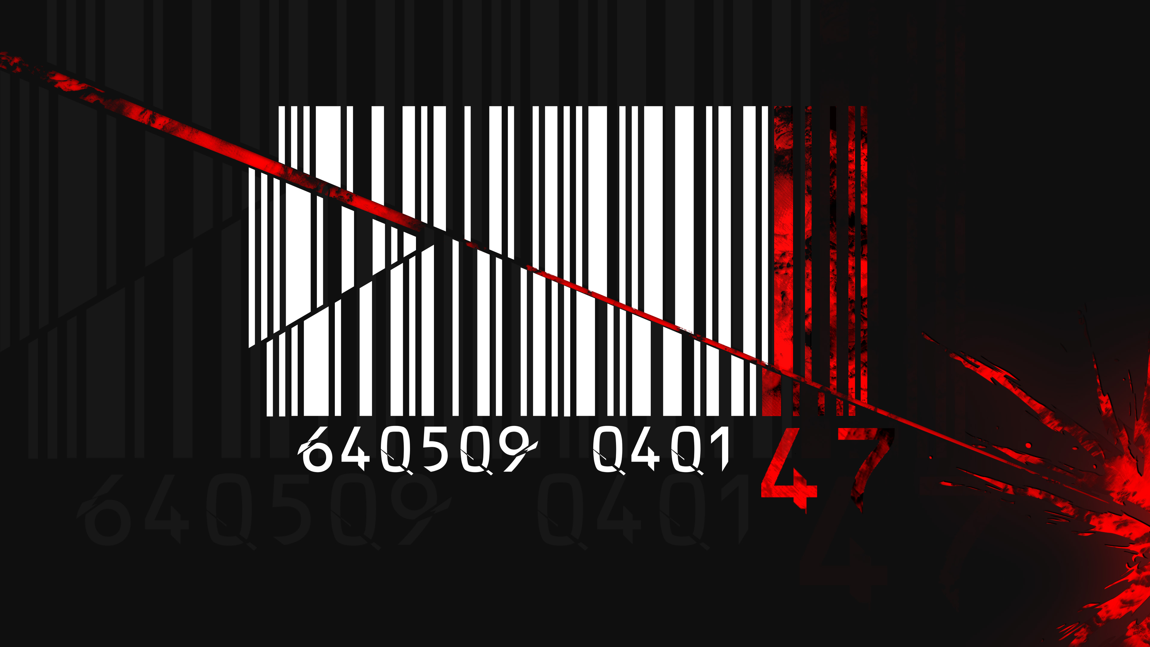 Free Barcode Background