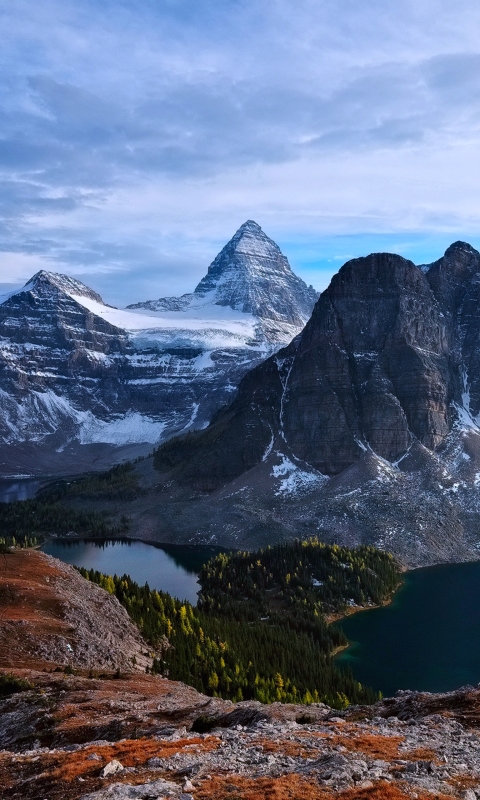 1158369 télécharger le fond d'écran terre/nature, mont assiniboine, colombie britannique, la nature, canada, paysage, lac, montagnes - économiseurs d'écran et images gratuitement