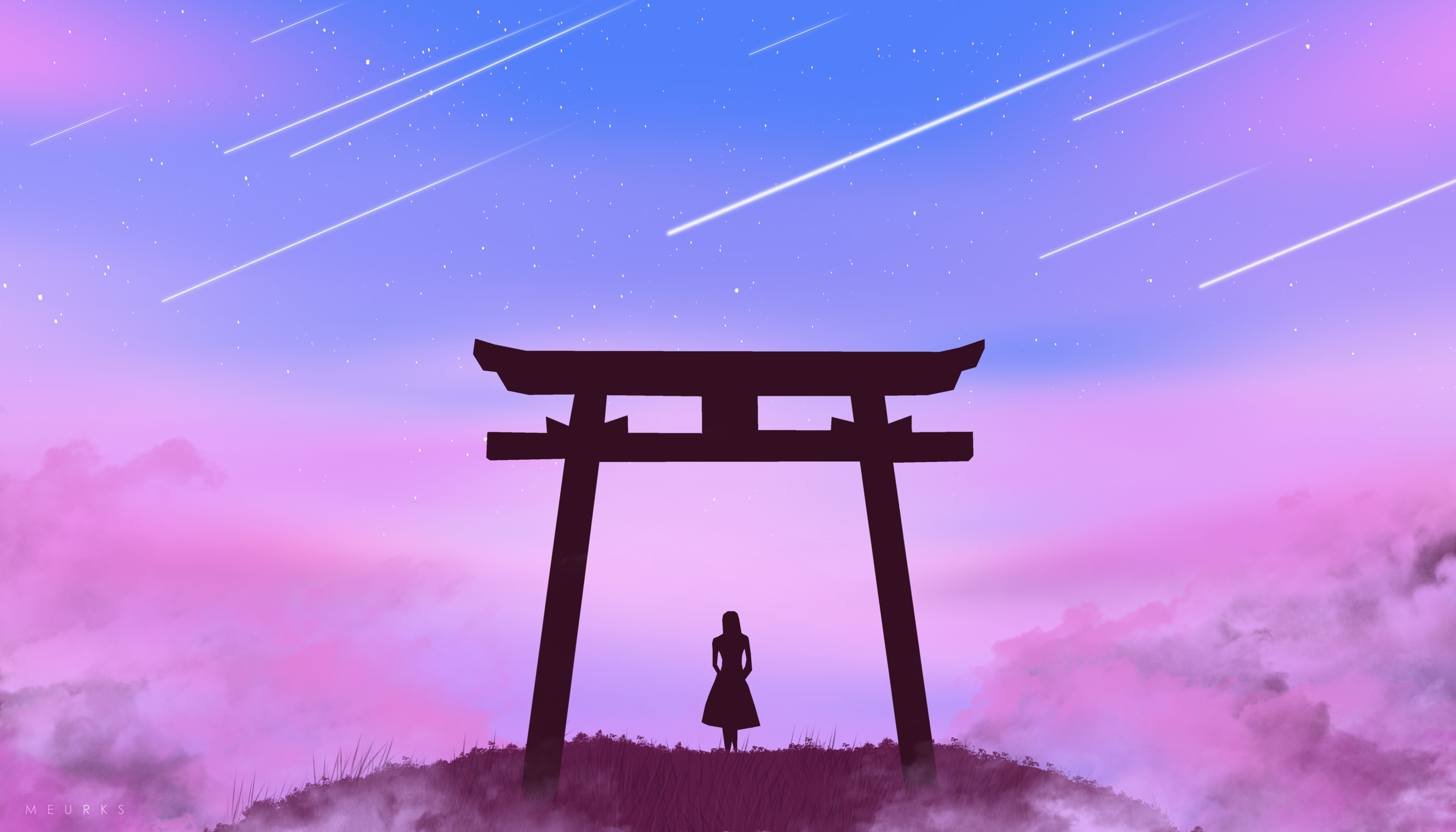 Free Torii Gate Background