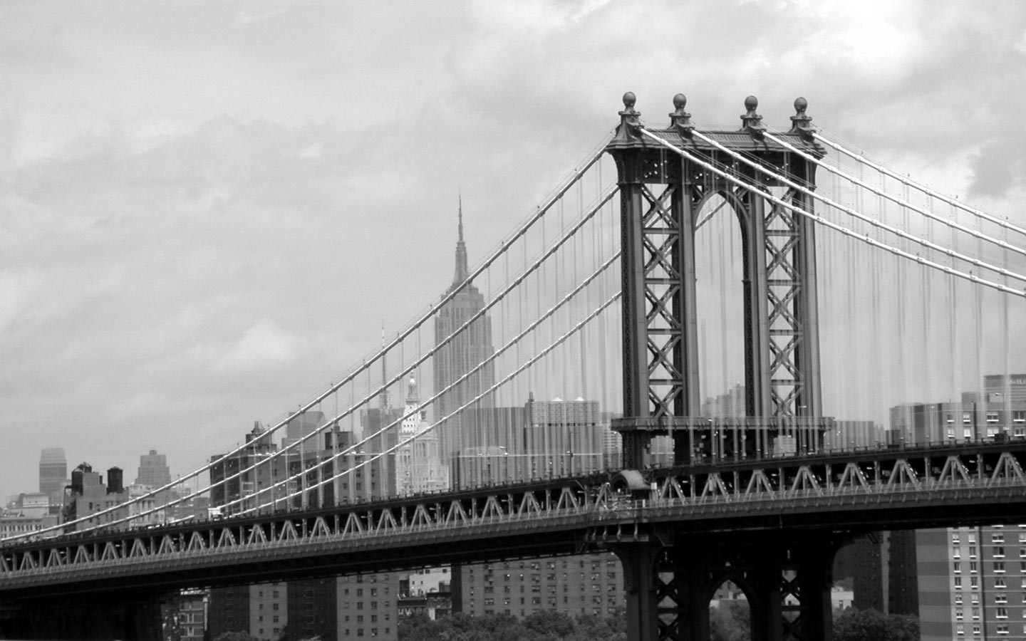 手機的1520876屏保和壁紙曼哈顿大桥。 免費下載  圖片