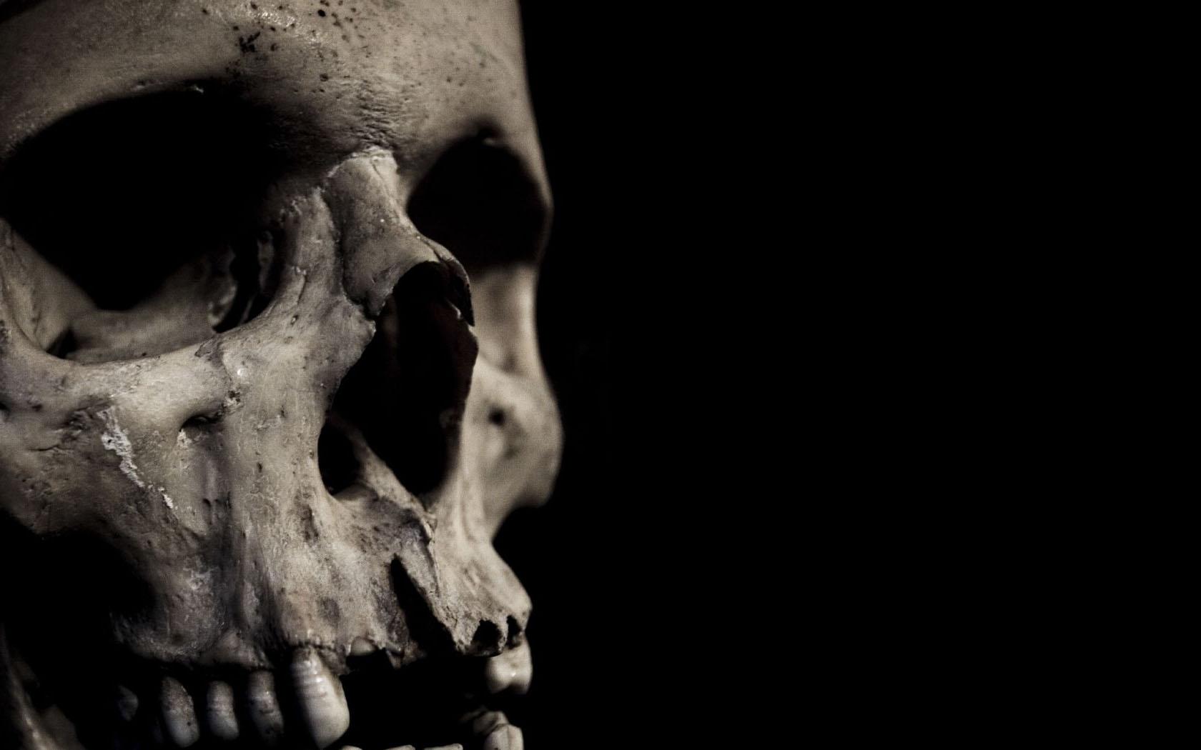 dark, skull, skeleton mobile wallpaper