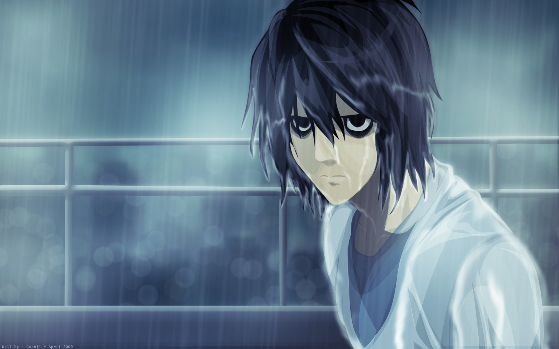 death note, anime, l (death note)