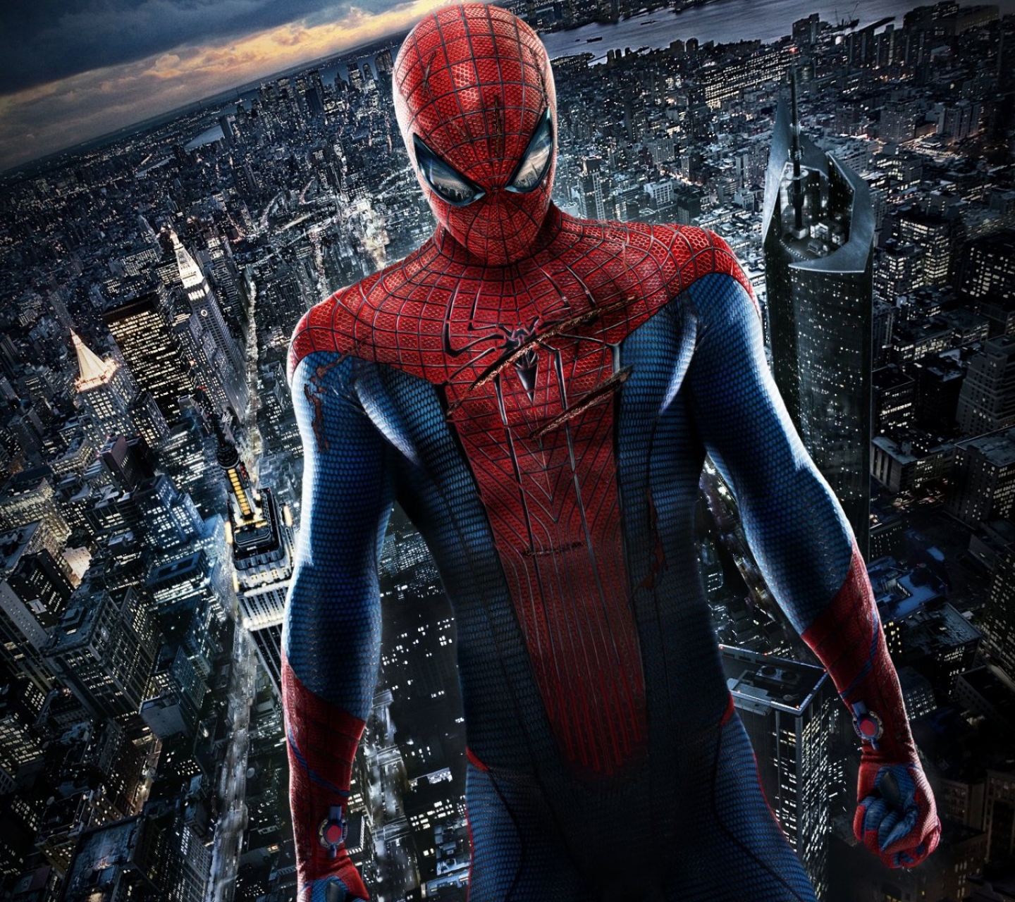 Новый человек паук костюм 2012