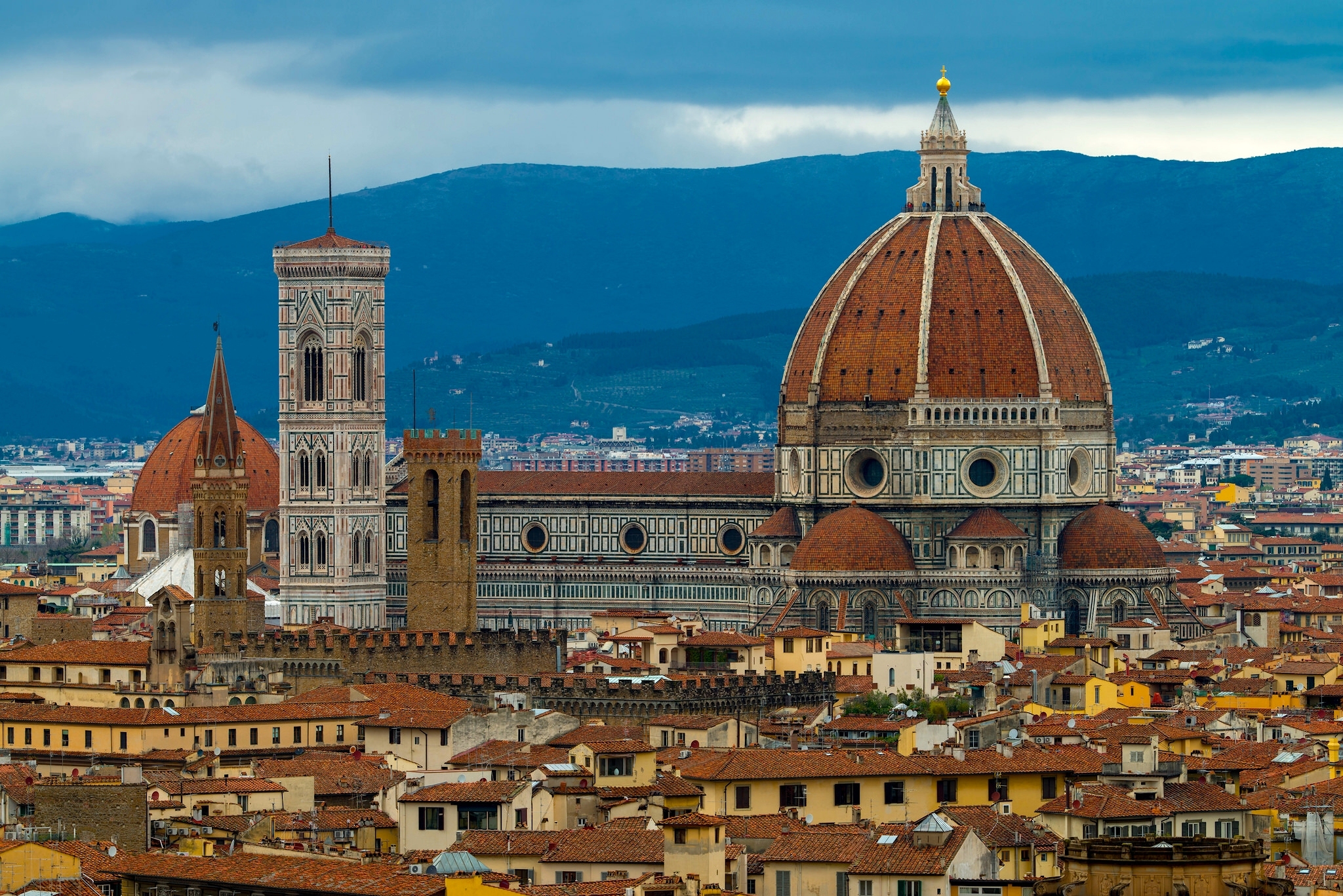 religious, florence cathedral, building, cathedral, dome, florence, italy, monument, cathedrals