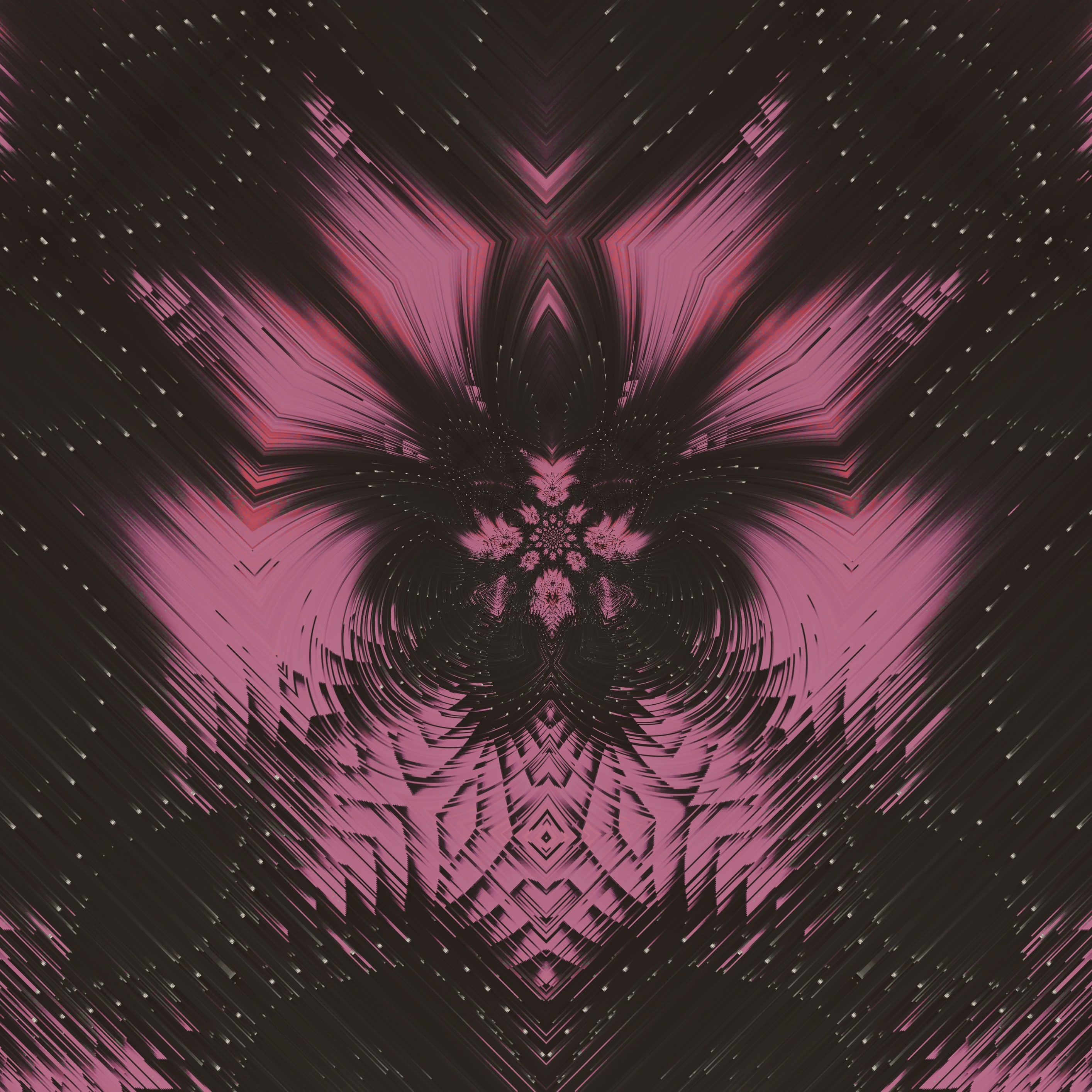 glitch, pink, abstract, pattern, noise, digital