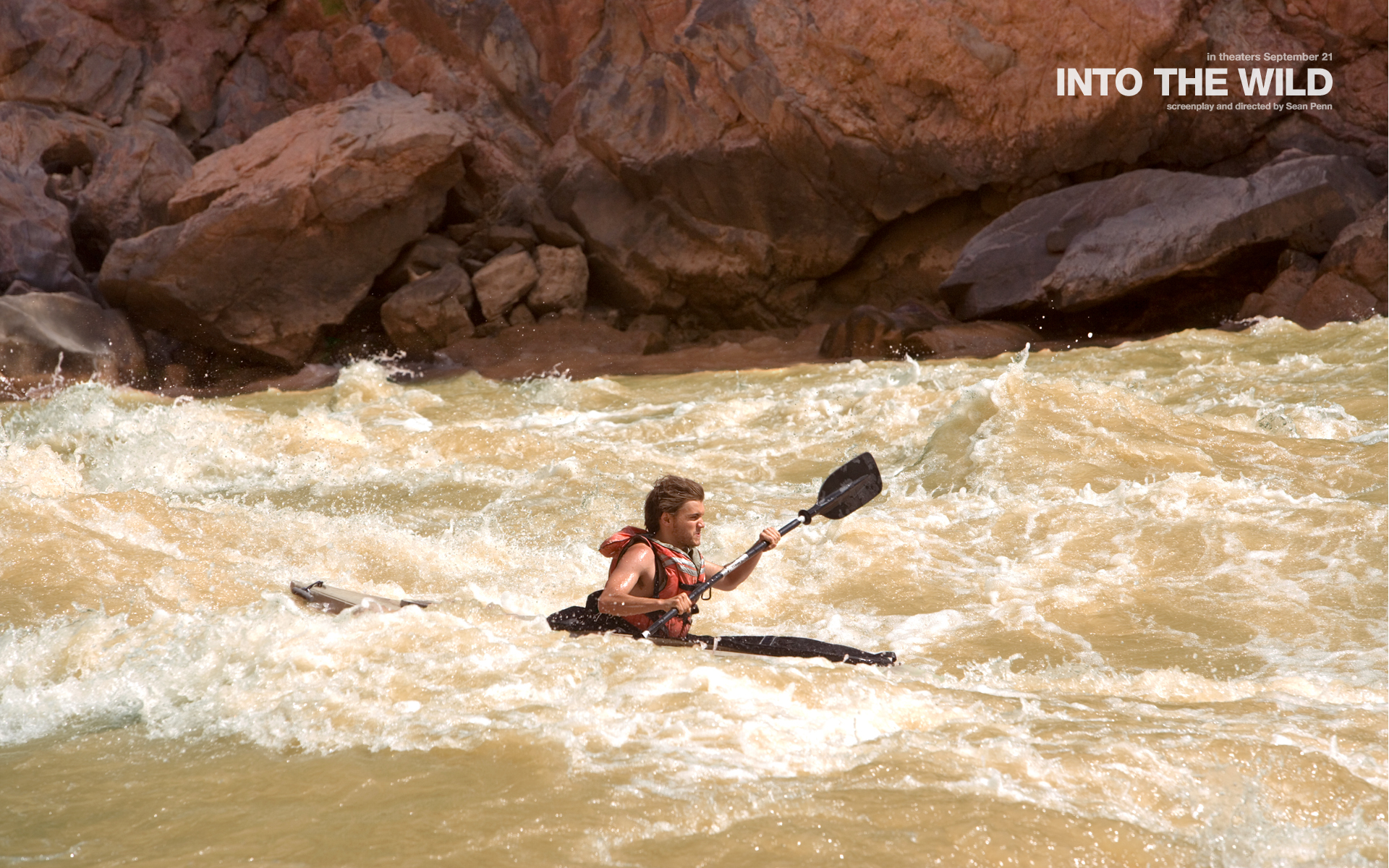 movie, into the wild, canoe images
