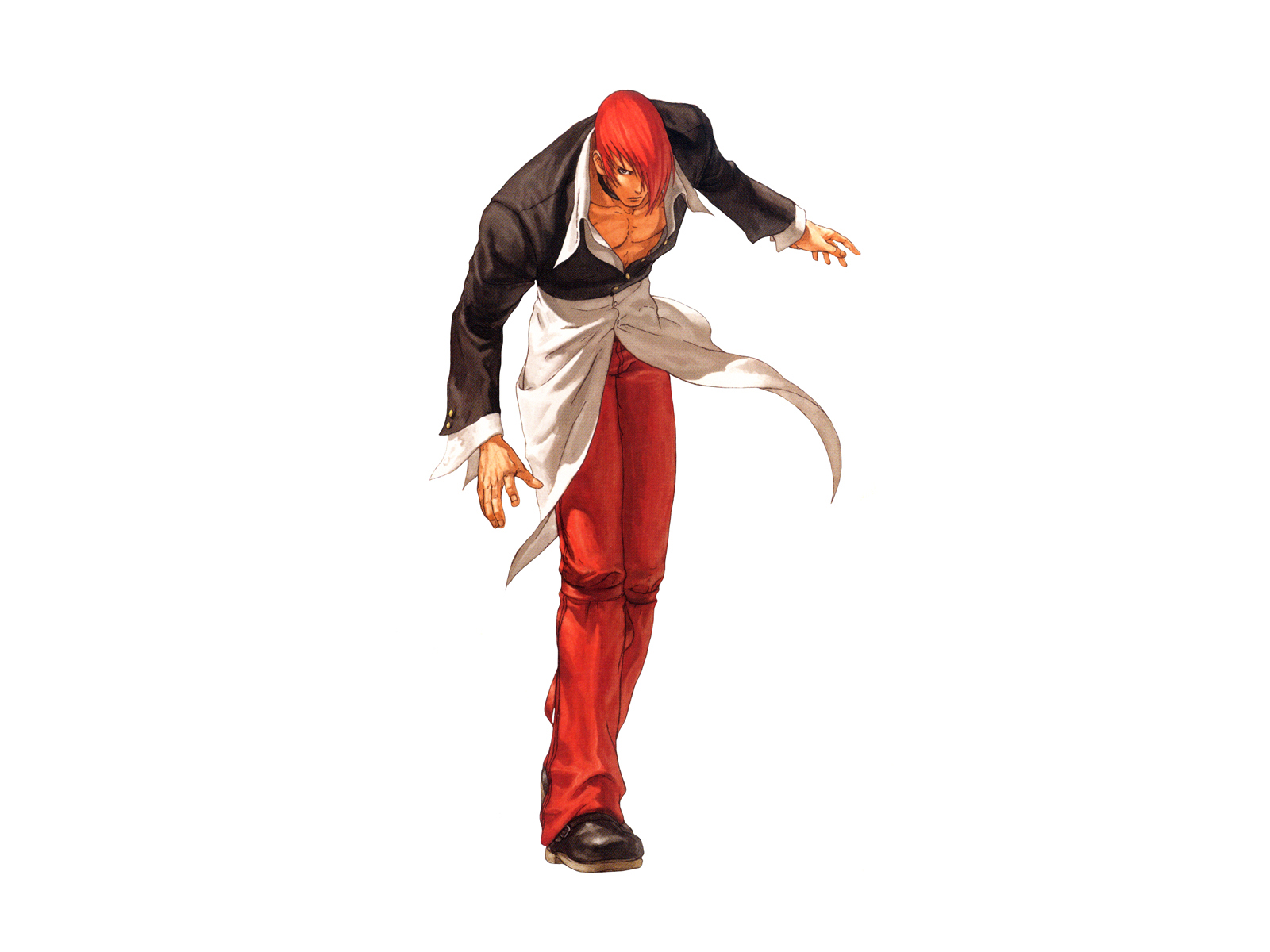 Free: Iori Yagami Kyo Kusanagi Illustration Video Games The King