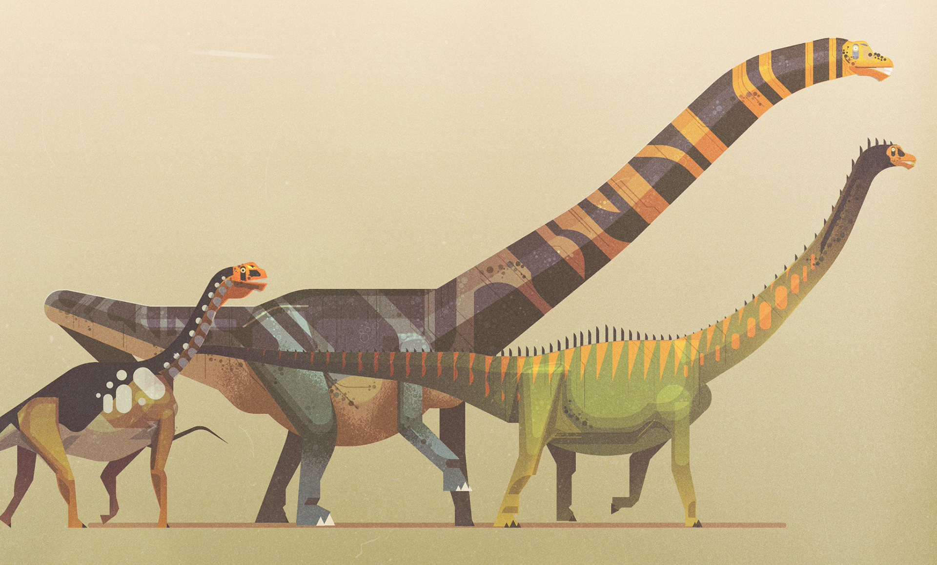James Gilleard Dinosaurs