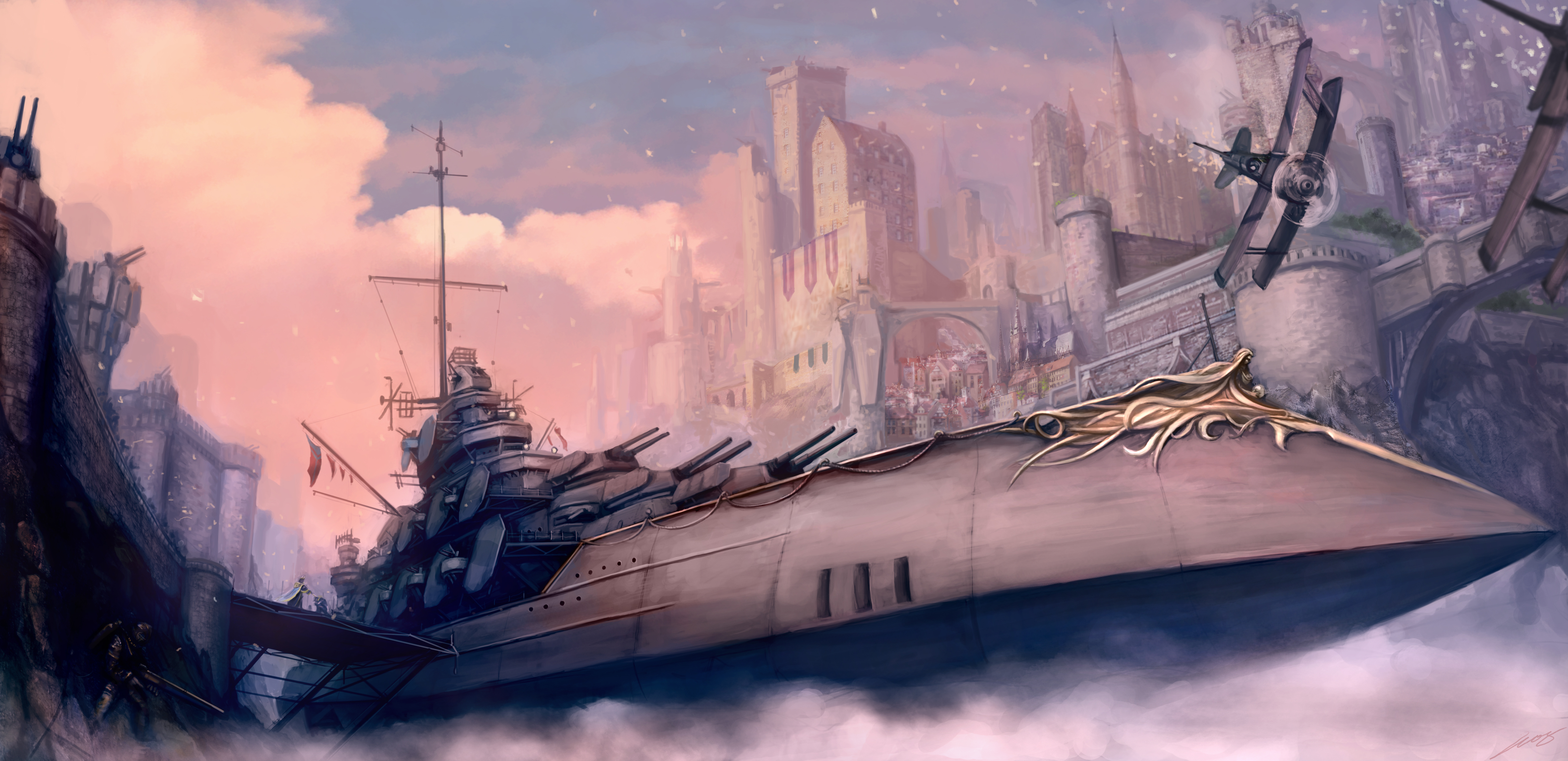 Steampunk  1366x768 Wallpapers
