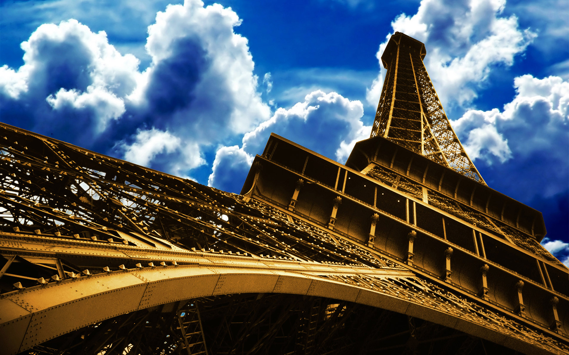 Париж Эйфелева башня Валапер