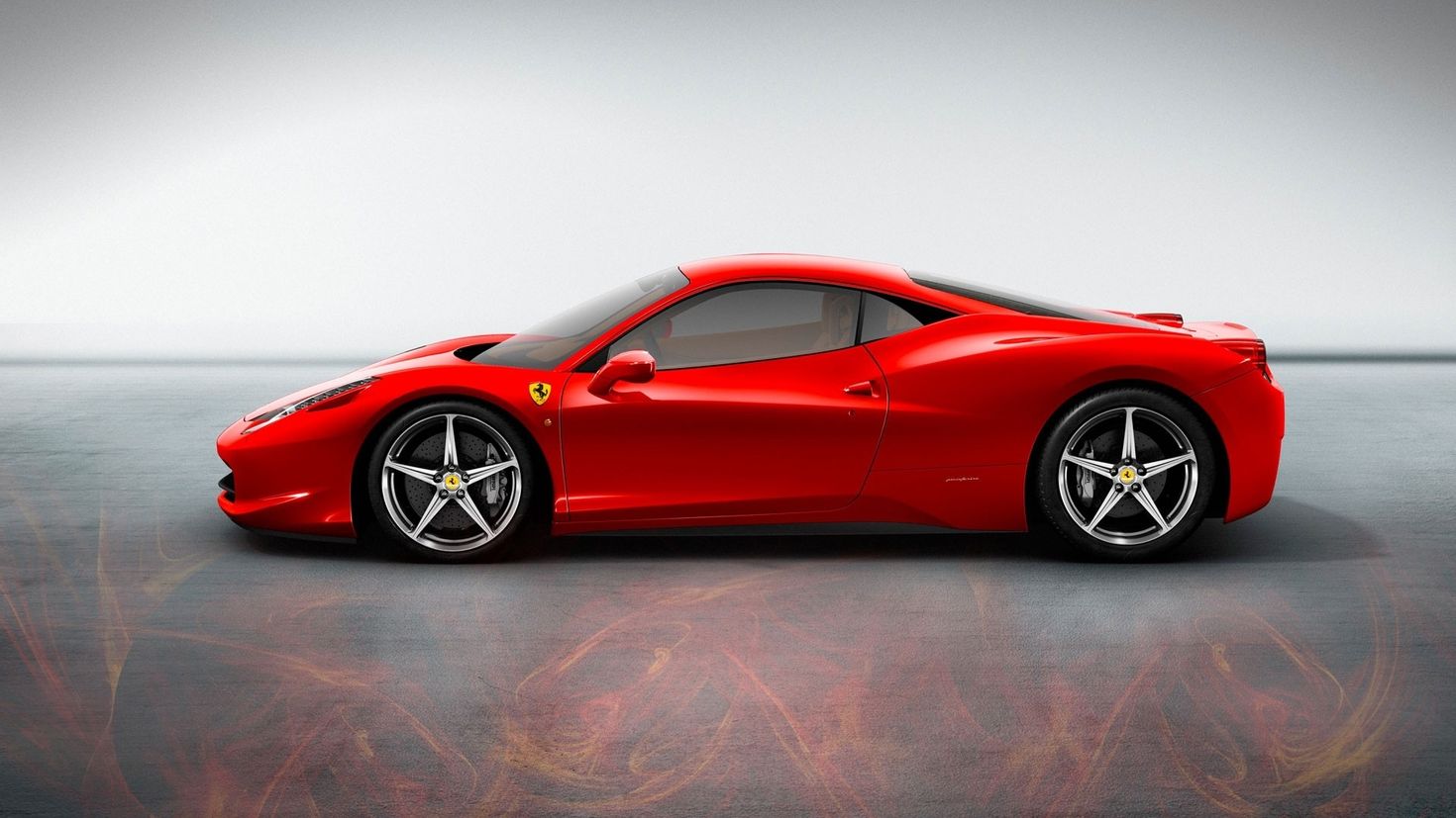 Феррари 458 Italia розовая