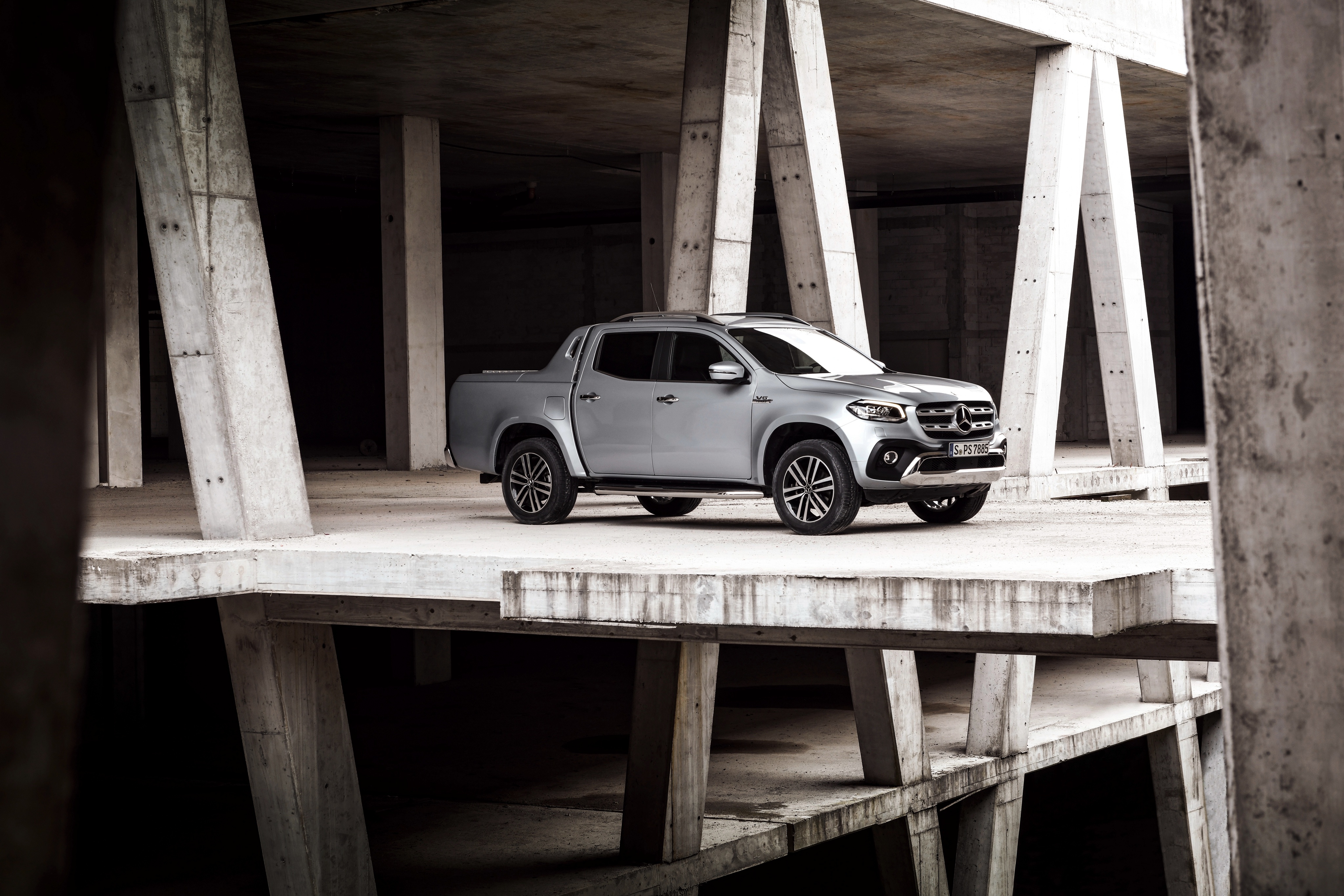 Download wallpapers Mercedes-Benz X-Class, 4k, 2018, new cars