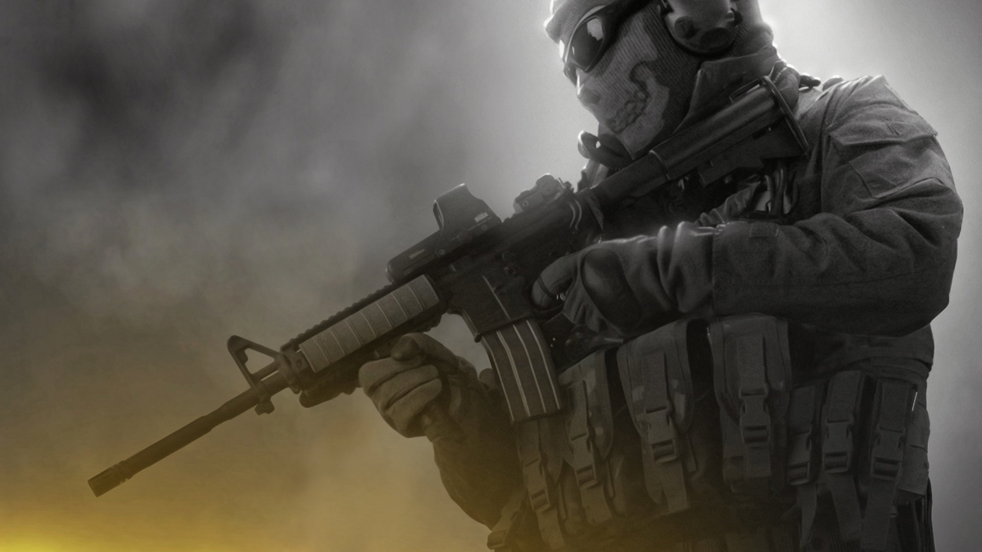 call of duty, call of duty: modern warfare 2, video game, firearm, military