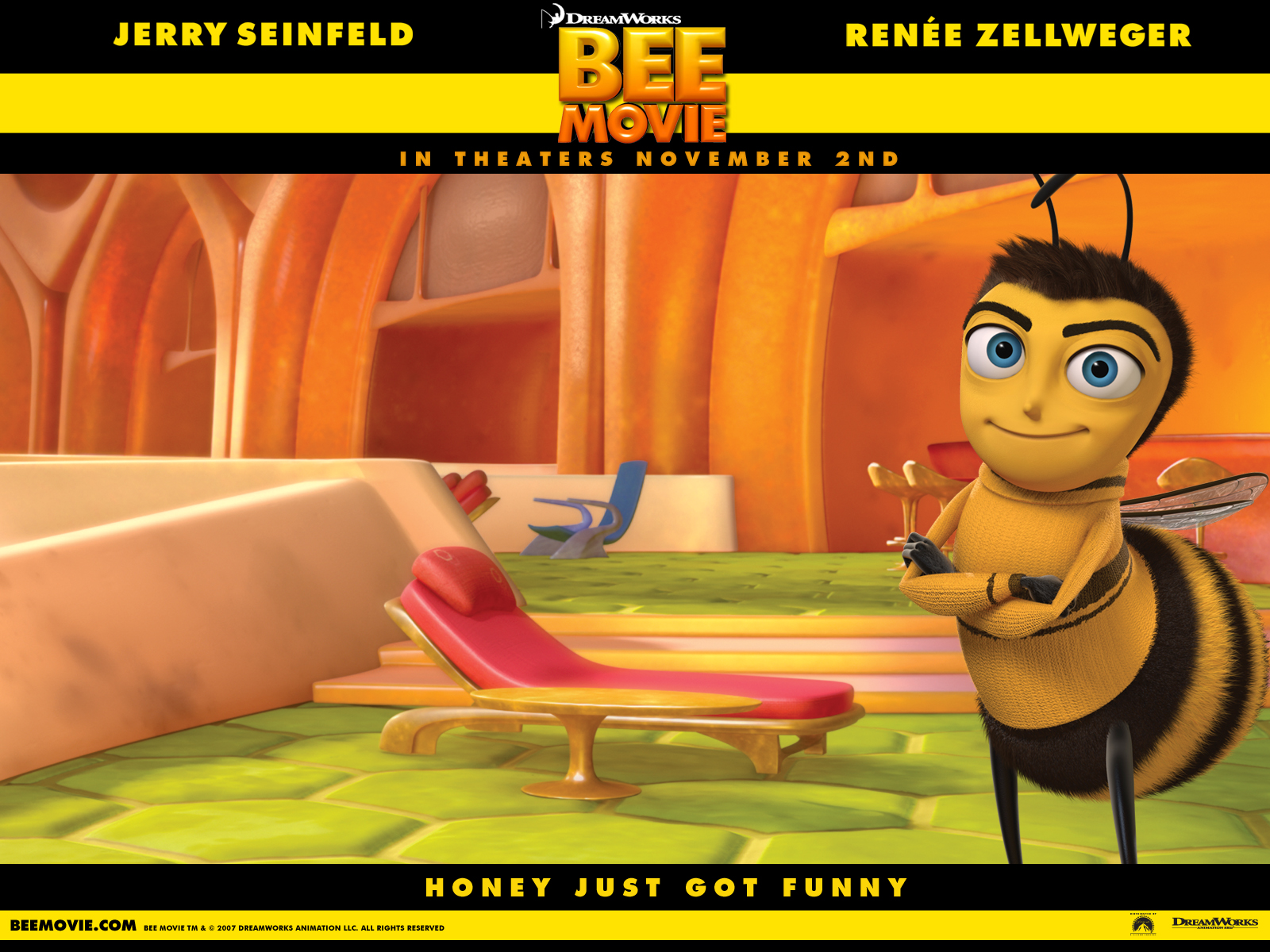 Cool Backgrounds  Bee Movie