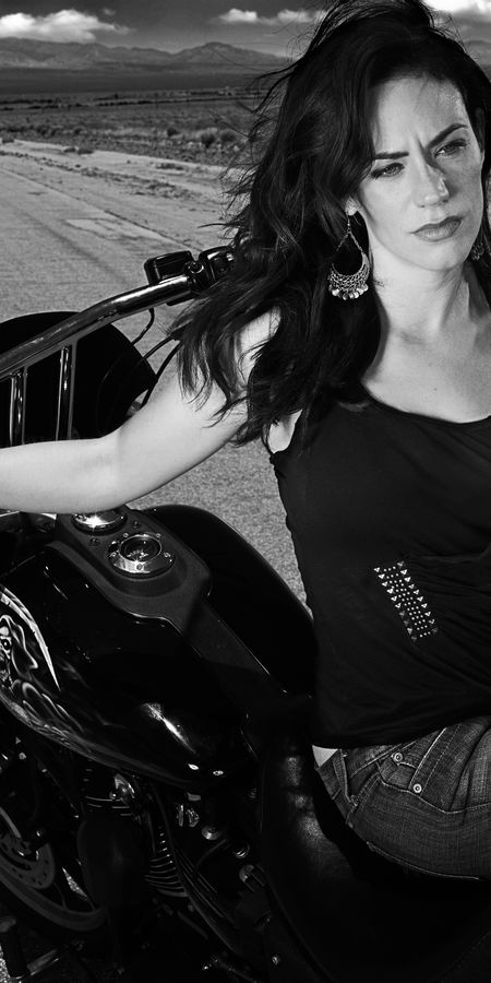 Maggie Siff Harley Davidson