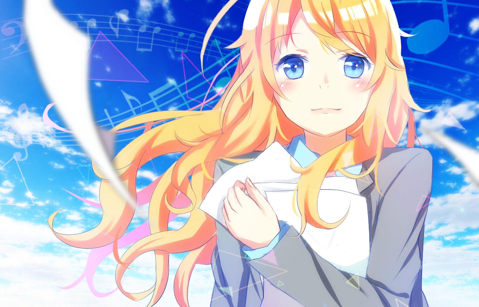 I love your lie. Hikaru Nara. Hikaru Nara - Shigatsu WA Kimi. Hikaru Nara аниме. Your Lie in April аниме.